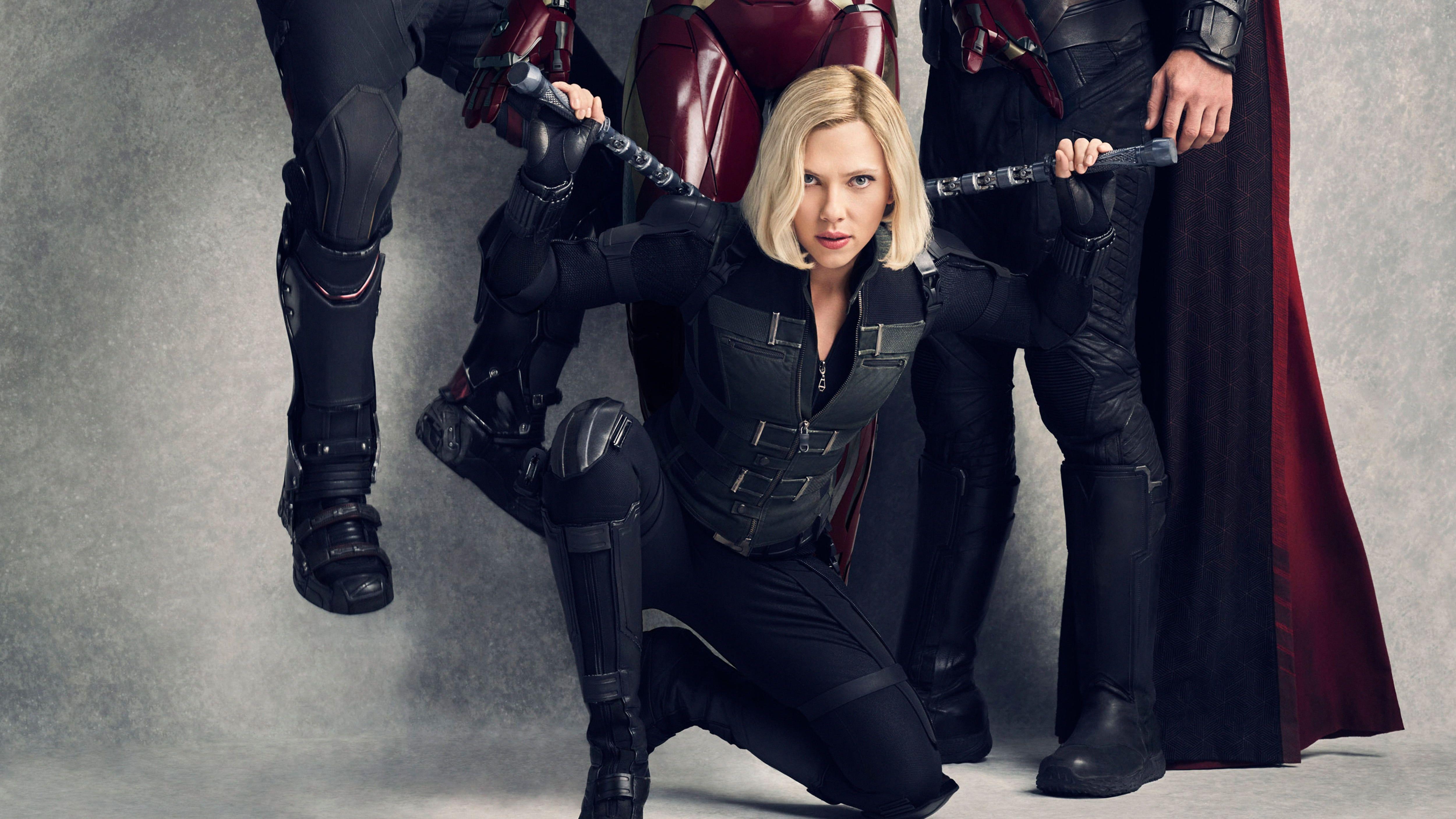 Avengers, Infinity War, Scarlett Johansson, Natasha Romanoff, Marvel, 5000x2820 4K Desktop