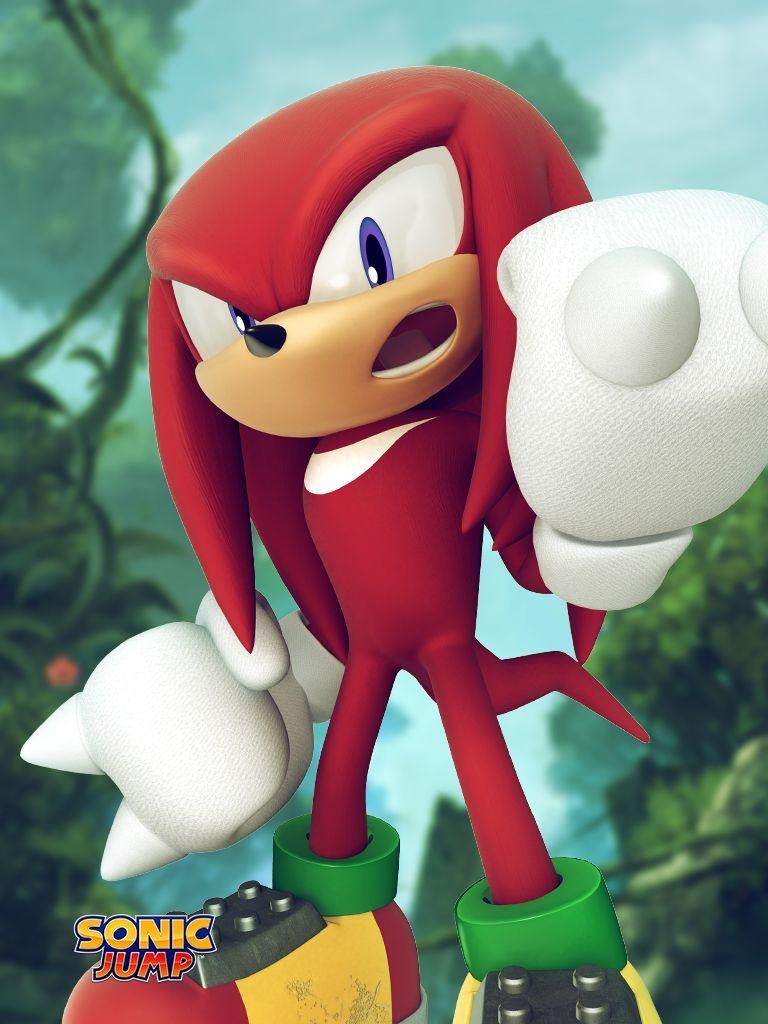 Sonic, Knuckles, Sprung, iOS, Gaming, 770x1030 HD Handy