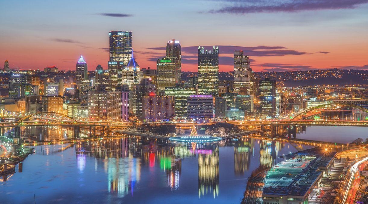 Pittsburgh, Reisen, Städtetrip, Skyline, Pennsylvania, 1230x680 HD Desktop