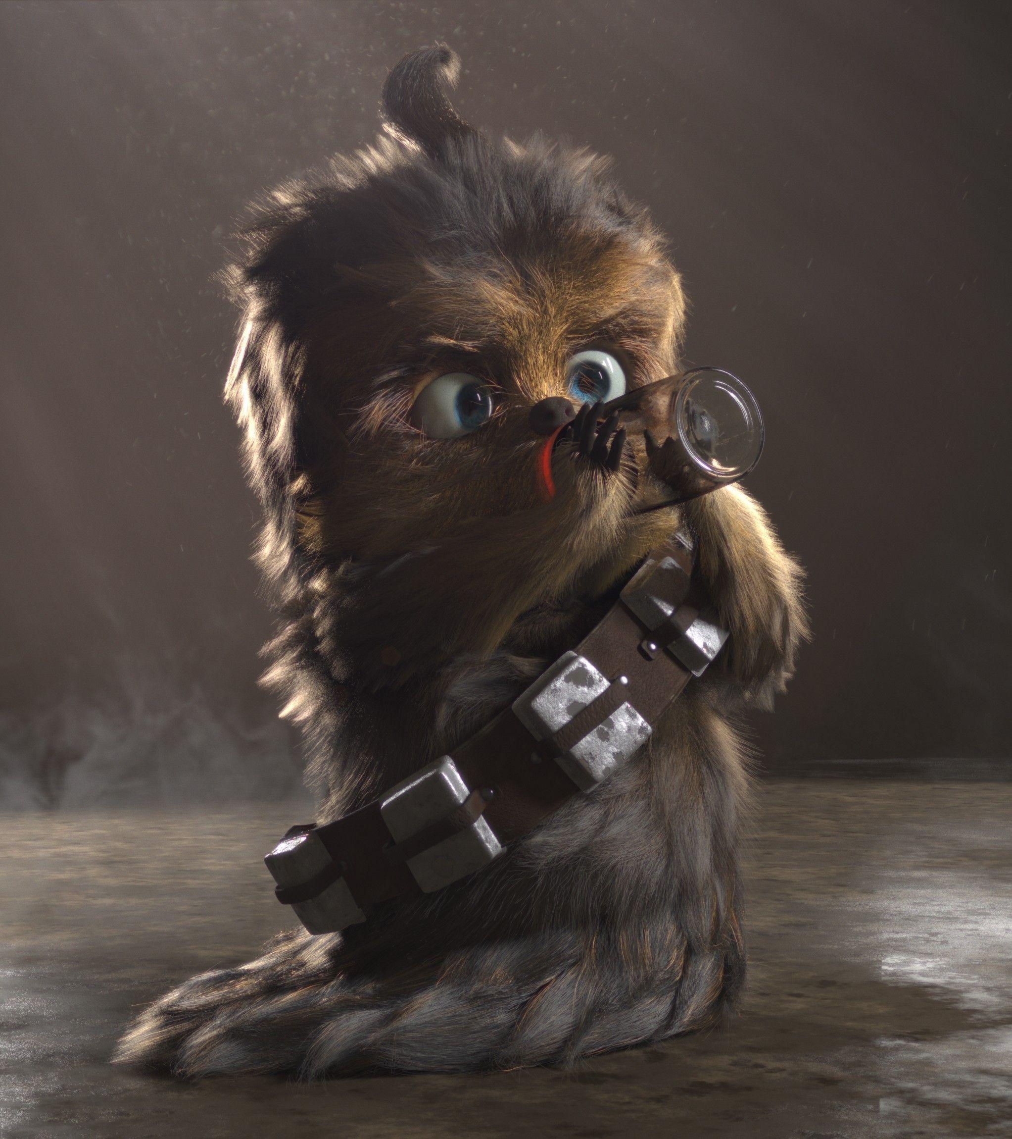 Chewbacca, Star Wars, Filme, Hintergrund, Bild, 2050x2300 HD Handy