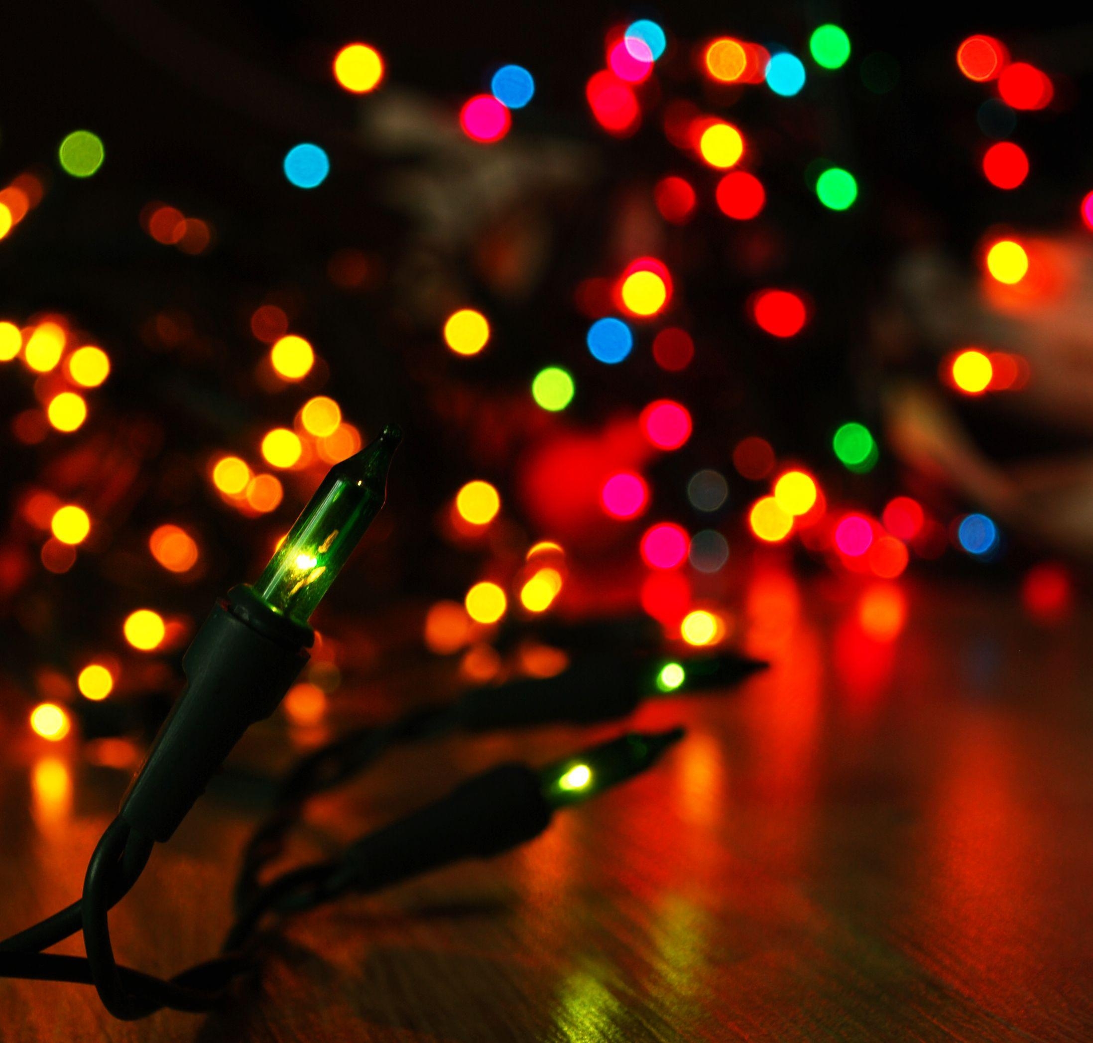 Weihnachtslichter, Bunt, Wallpaper, Weihnachten, Fest, 2200x2100 HD Desktop