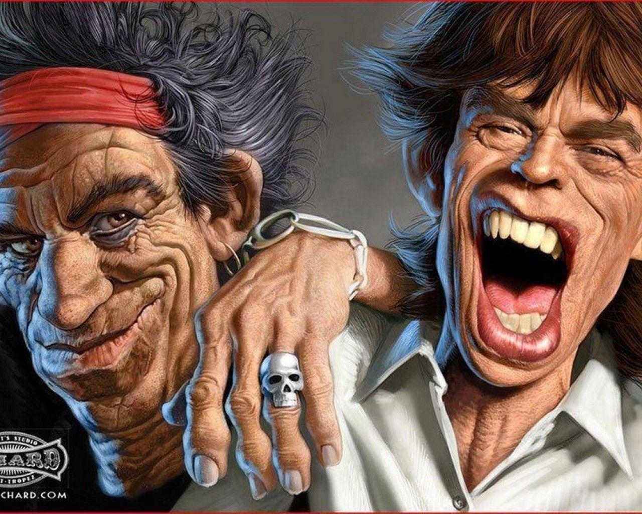 Keith Richards, Doppelgänger, Musik, berühmt, Ähnlichkeit, 1280x1030 HD Desktop