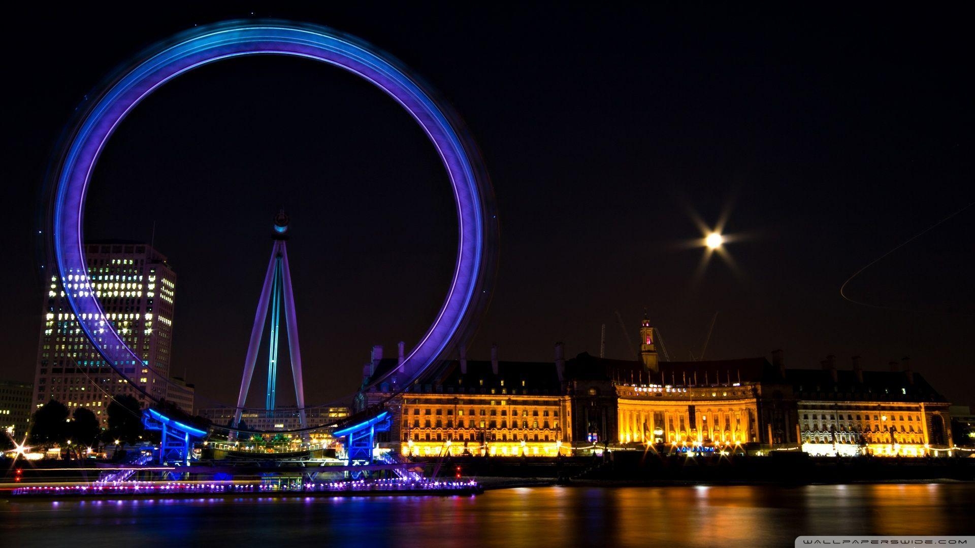 London Eye, Riesenrad, Wallpaper, Reisen, Großbritannien, 1920x1080 Full HD Desktop