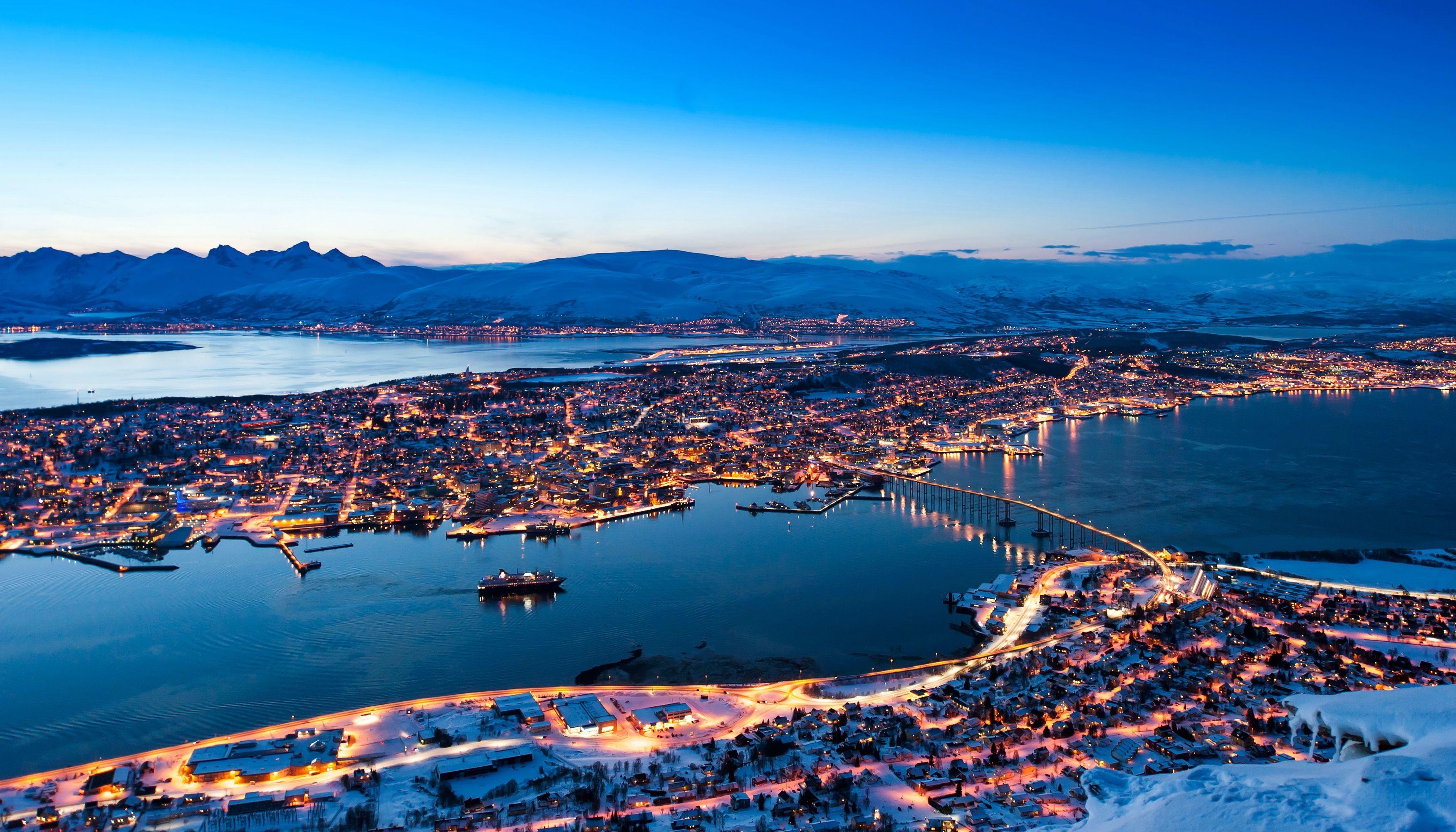 Tromsø, Norwegen, Bild, HD, Landschaft, 3500x2000 HD Desktop