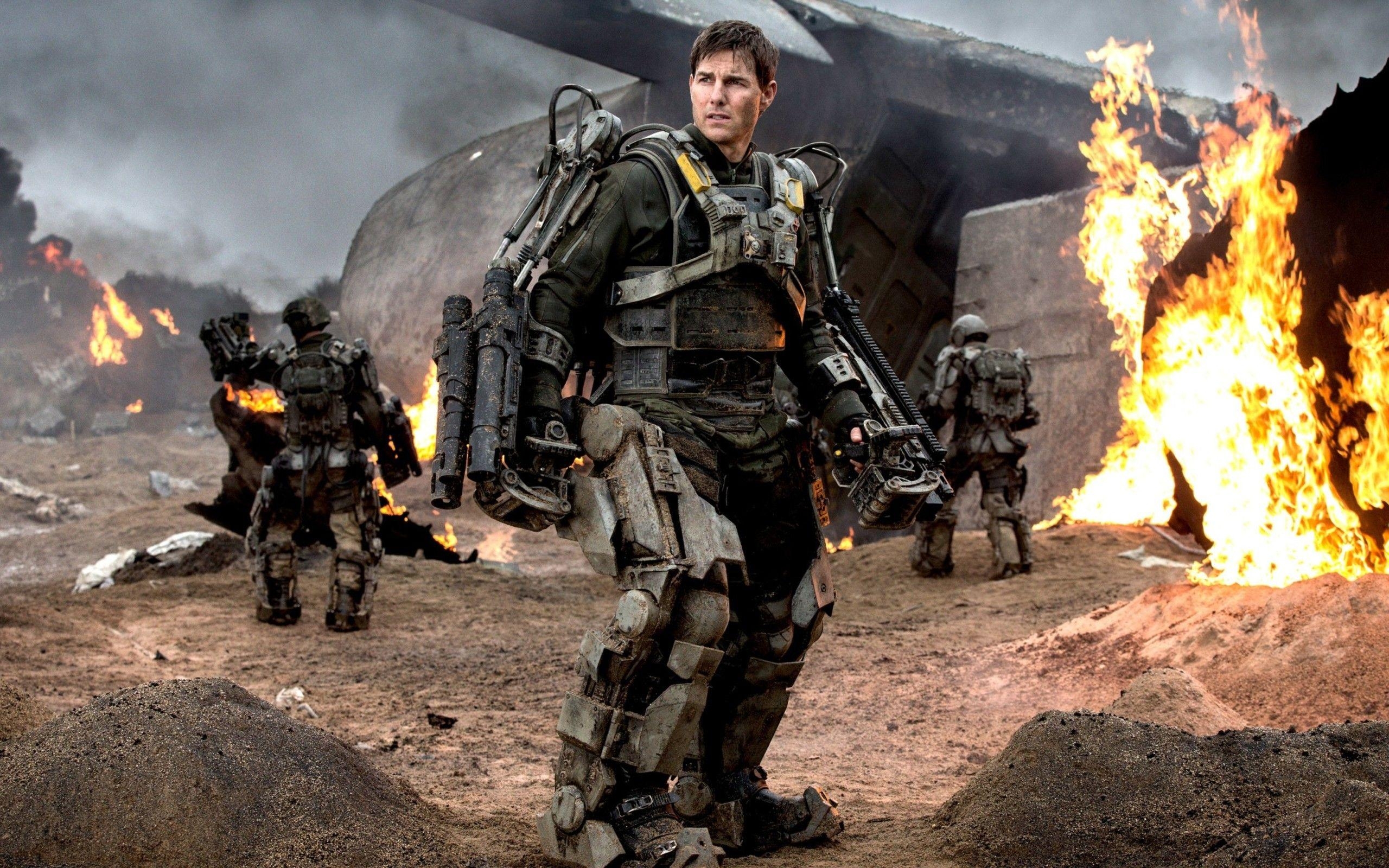 Tom Cruise, Edge of Tomorrow, HD, Action, Film, 2560x1600 HD Desktop