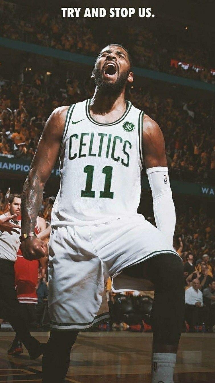 Kyrie Irving, Celtics, Full HD, Basketball, 760x1350 HD Handy