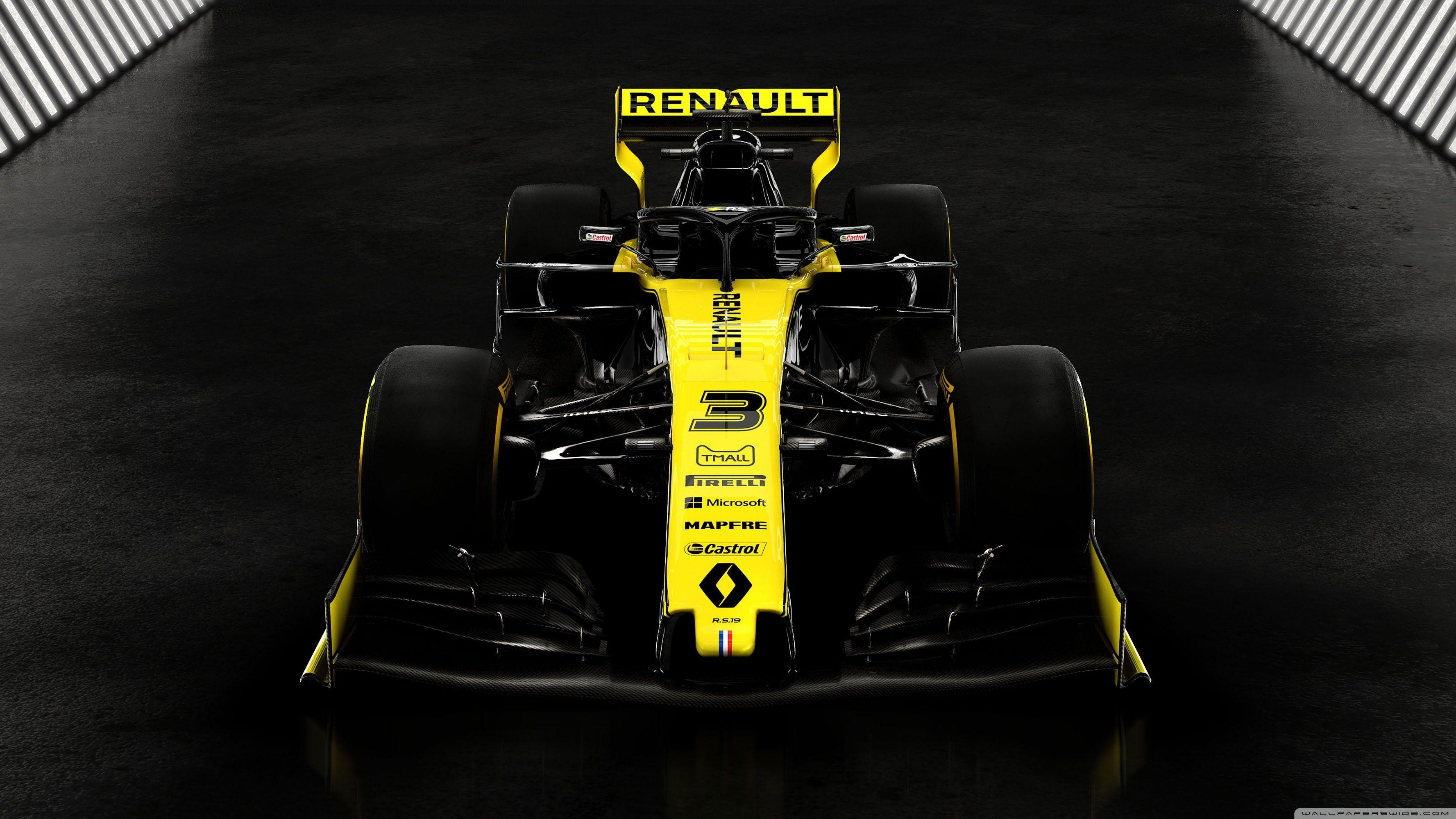 Renault F1, 2019, 4K, HD, Desktop, 3560x2000 HD Desktop