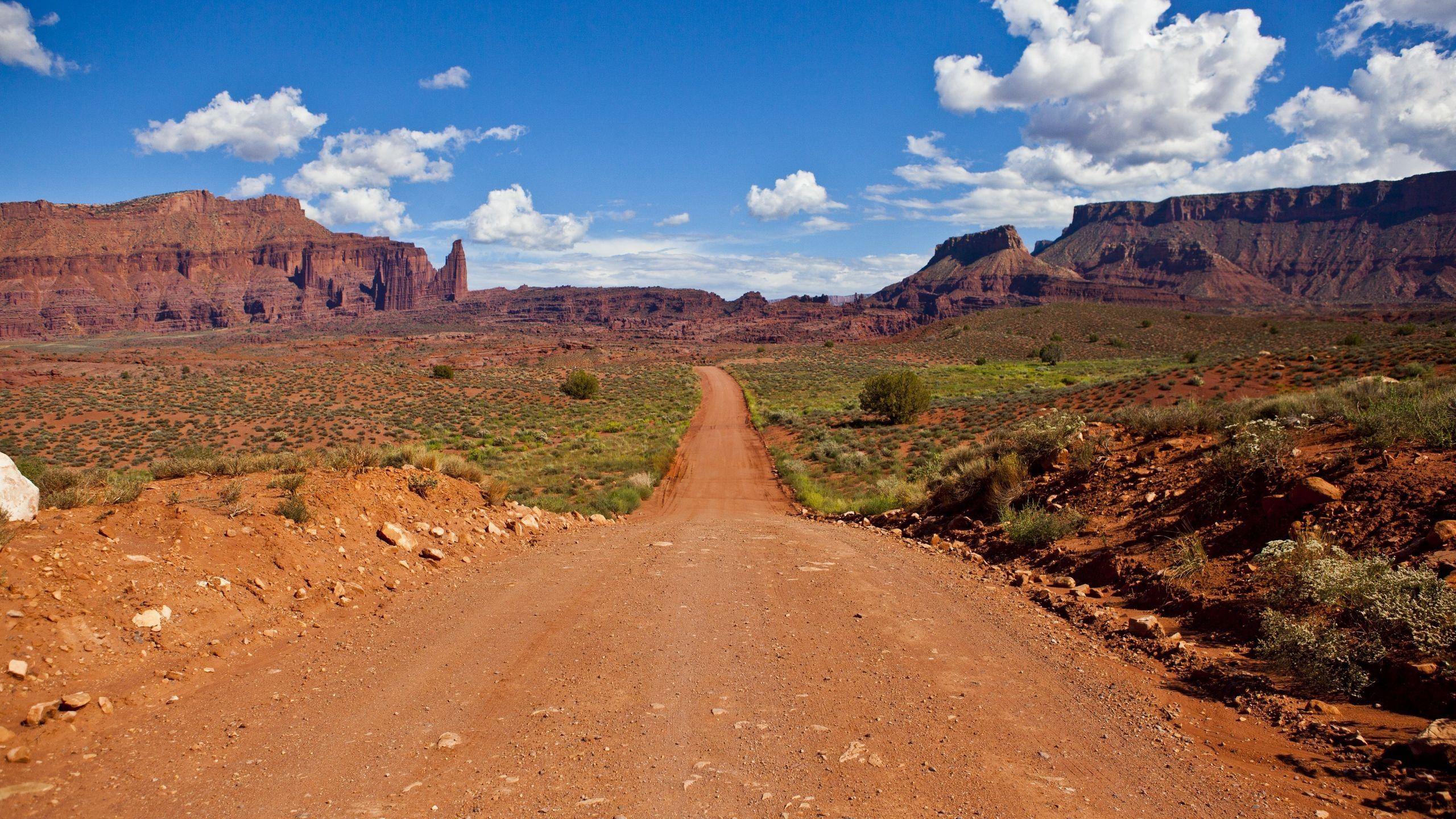 Utah, Canyon, Wüste, Felsen, Natur, 2560x1440 HD Desktop