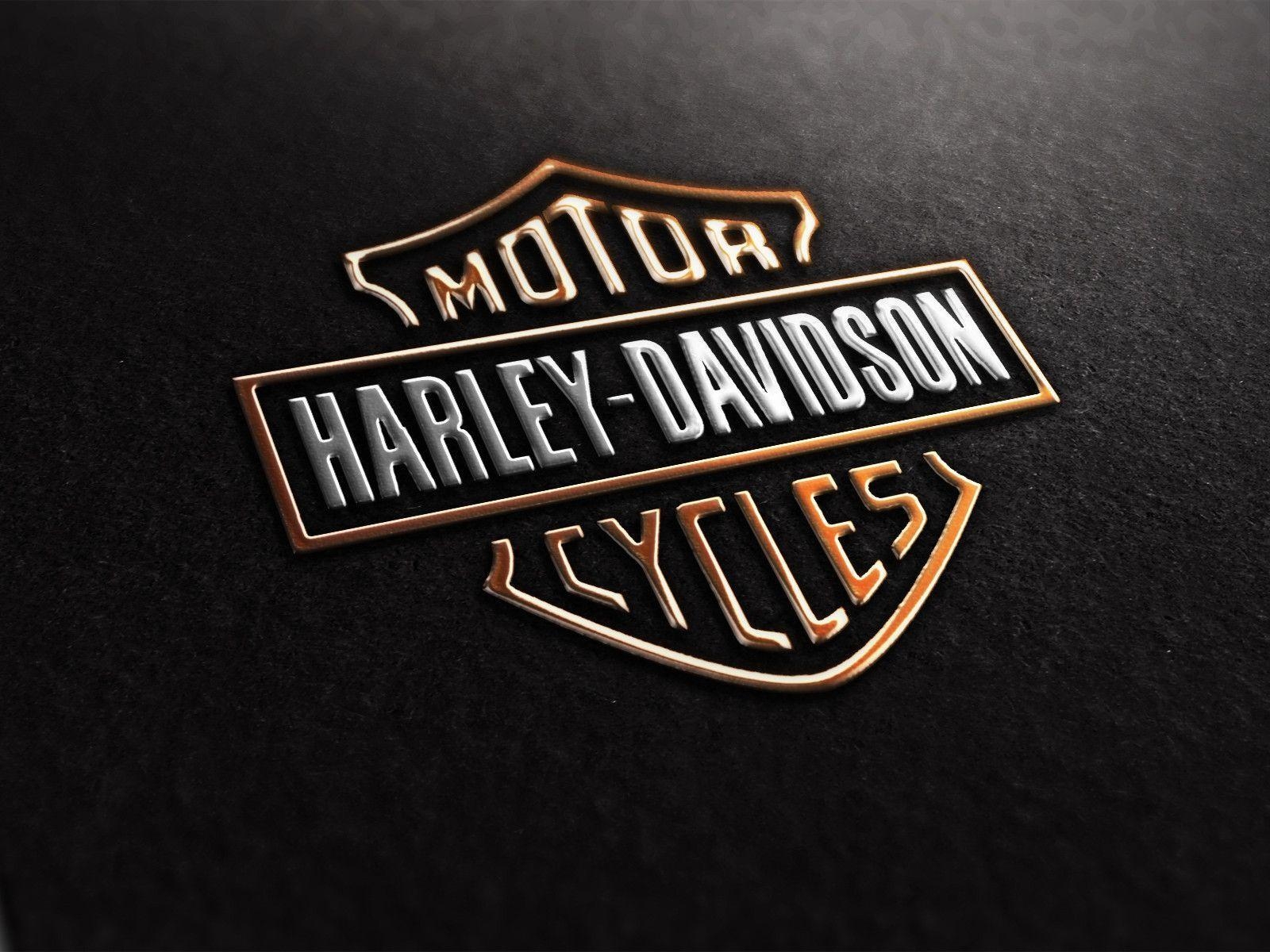 Harley-Davidson, Logo, Bikes, Hintergrund, Emblem, 1600x1200 HD Desktop