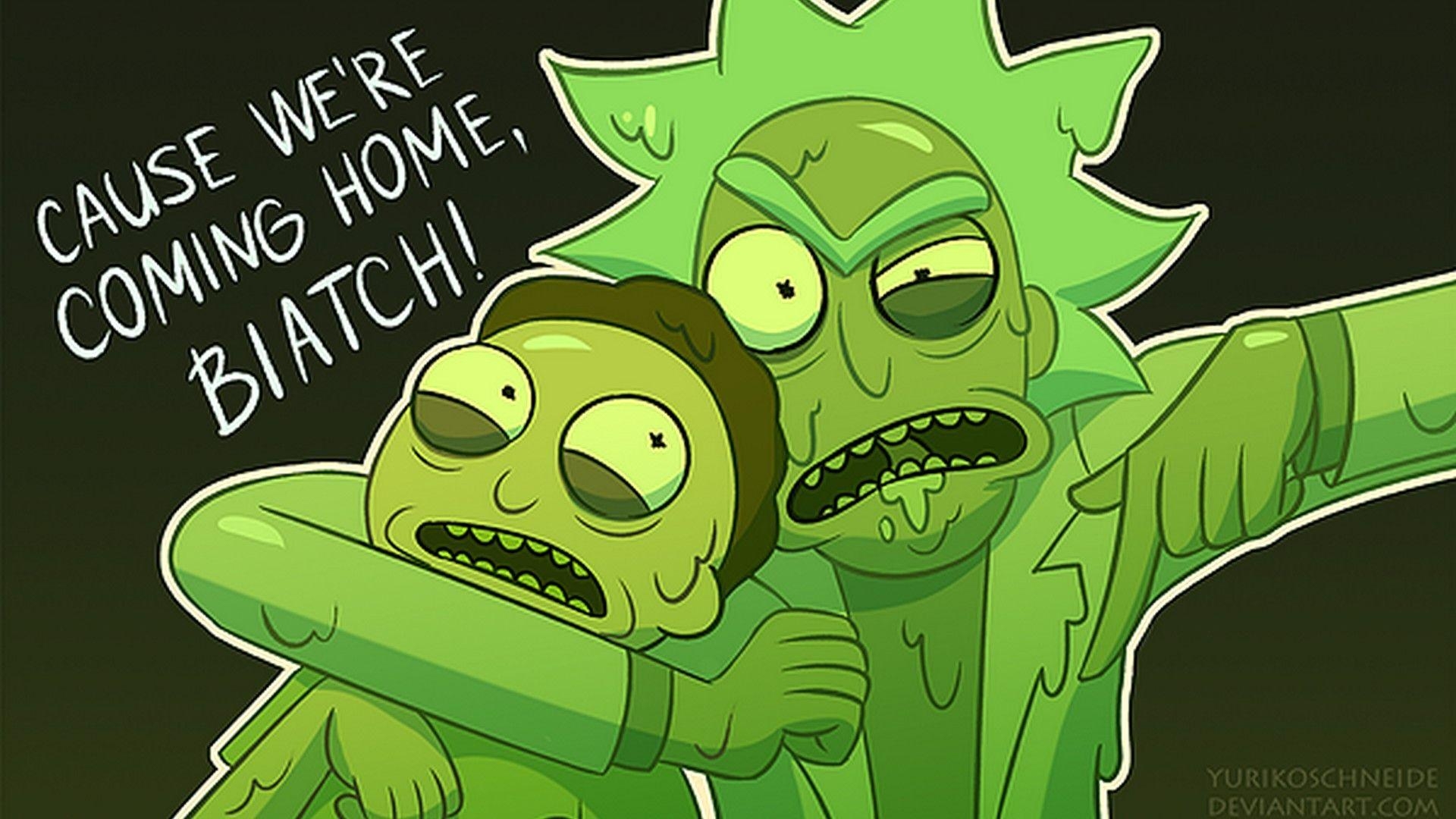 Rick und Morty, Neu, Cartoon, Serie, Hintergrund, 1920x1080 Full HD Desktop