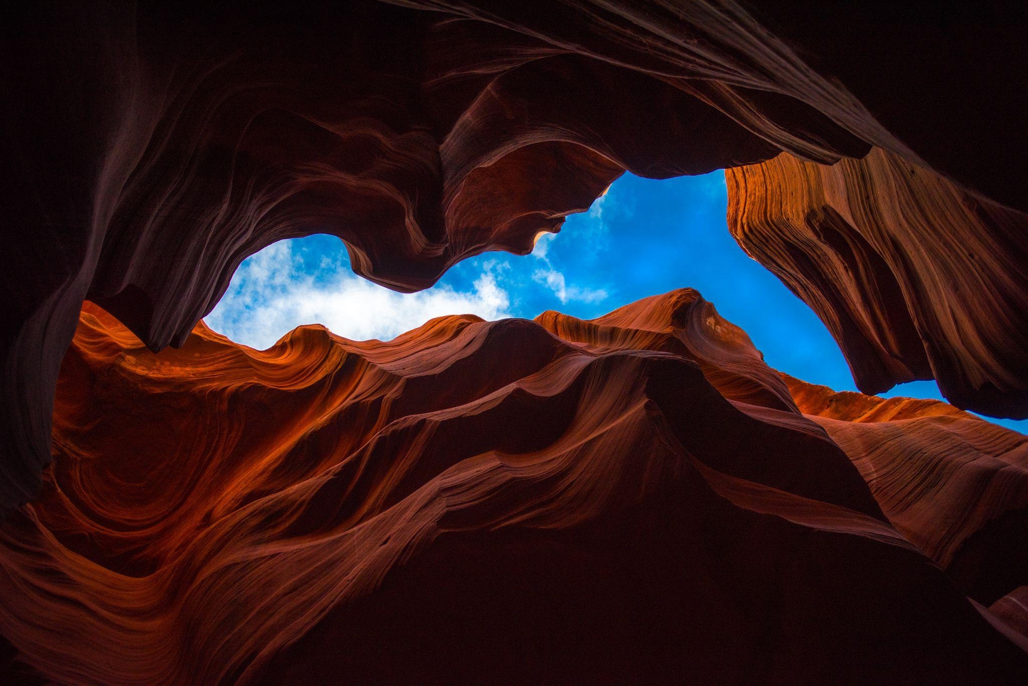 Antelope Canyon, HD, Natur, 4K, Sandstruktur, 2050x1370 HD Desktop