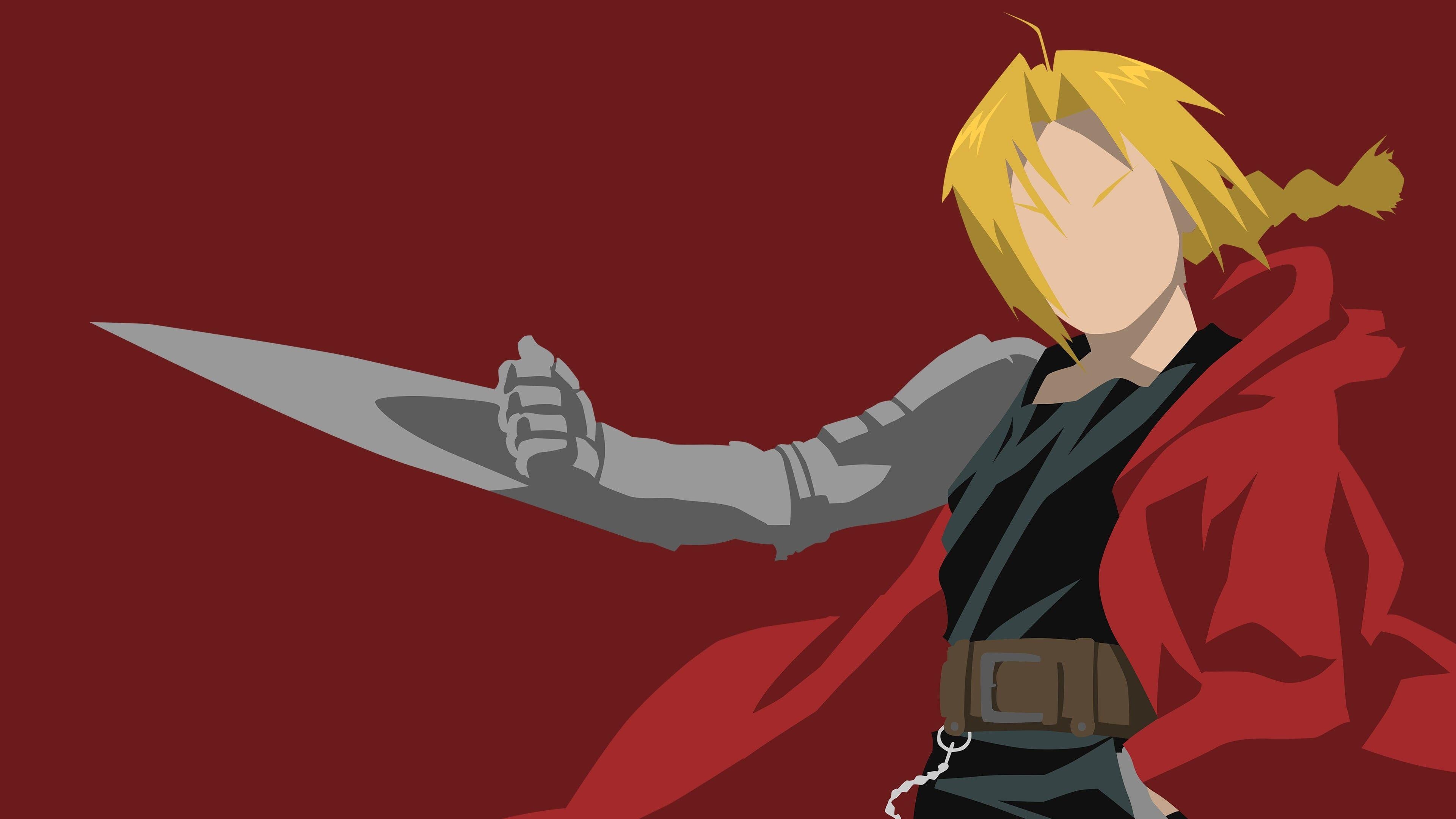 Edward Elric, Anime, Grafik, HD, Hintergrund, 3840x2160 4K Desktop