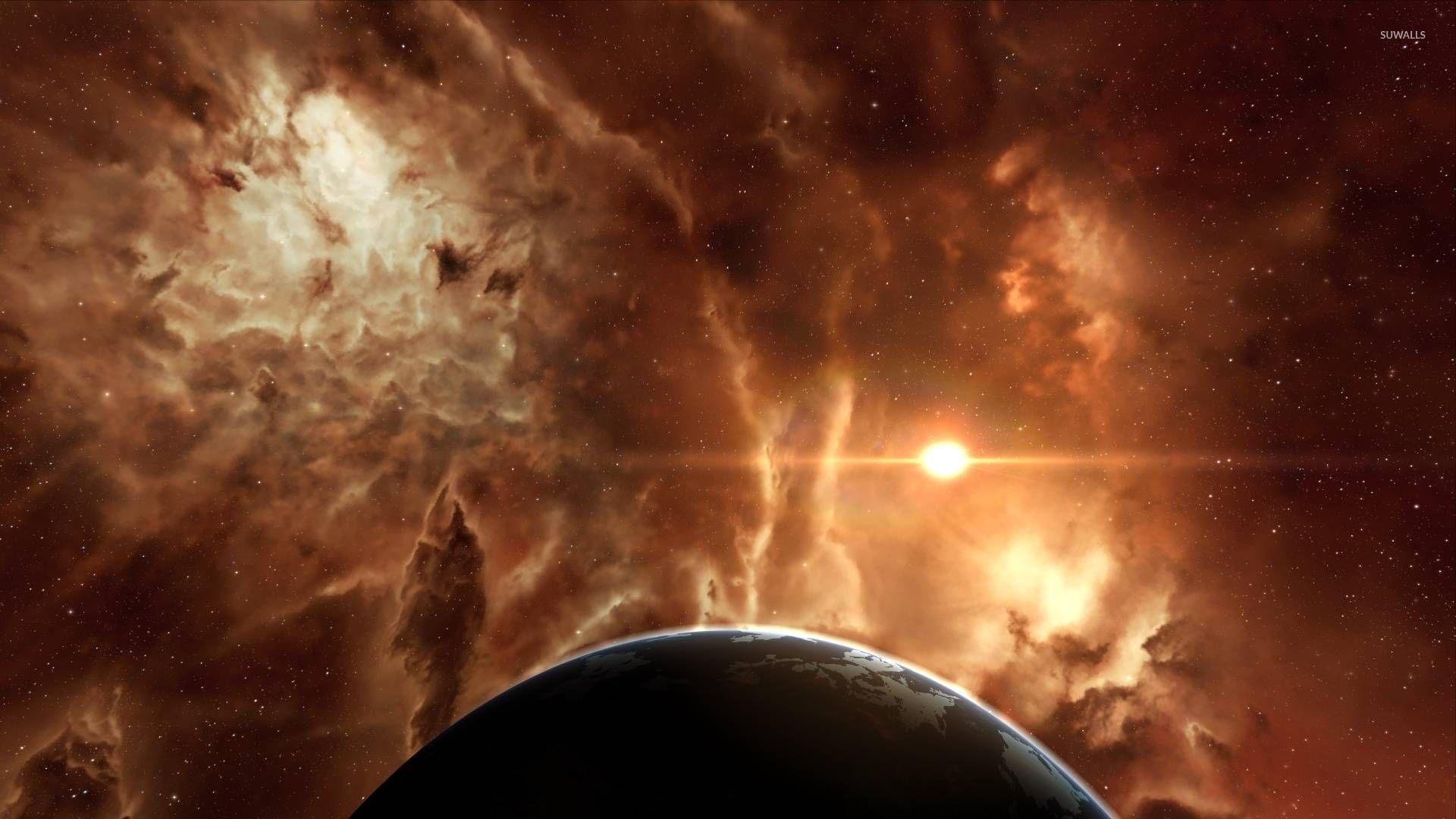 Eve Online, Nebula, Weltraum, Sci-Fi, Gaming, 1920x1080 Full HD Desktop