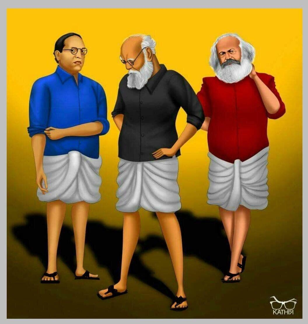 Ambedkar, Periyar, Karl Marx, Foto, Inspiration, 1060x1120 HD Handy