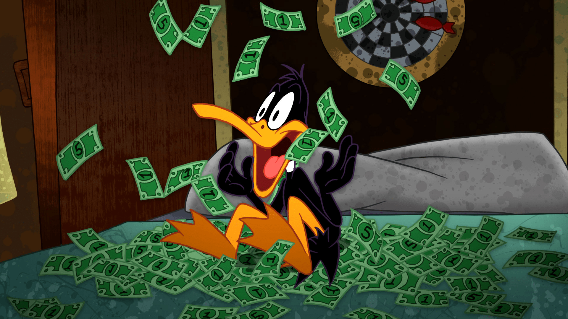 Daffy Duck, HD, Comic, Cartoon, Super, 1920x1080 Full HD Desktop