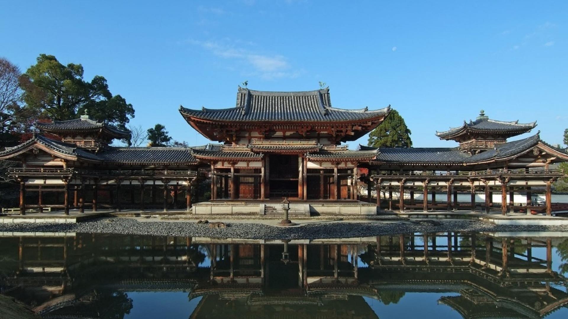 Kyoto, Japan, Tempel, Halle, Phönix, 1920x1080 Full HD Desktop