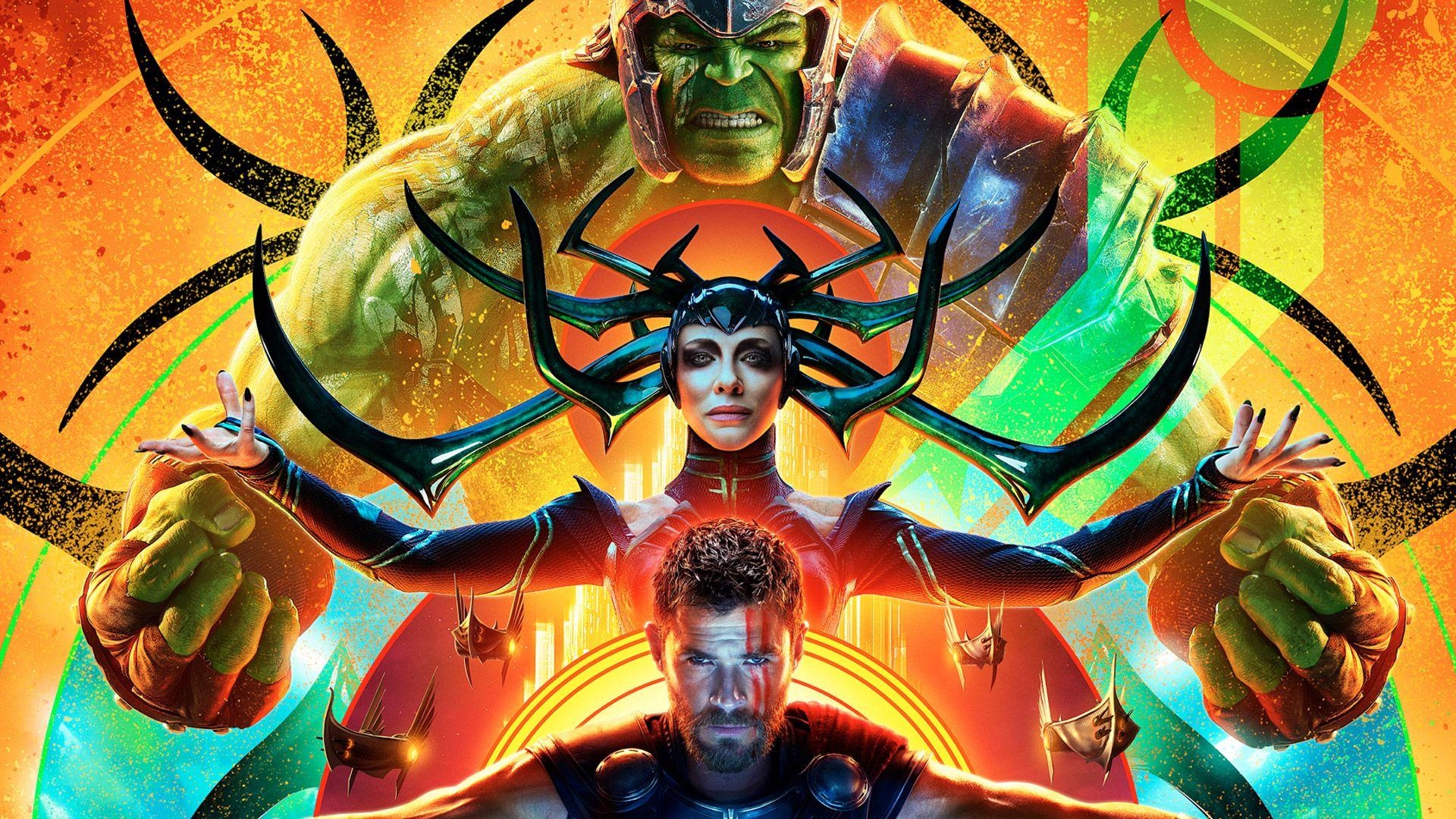 Hulk, Hela, Thor, Ragnarok, Filme, 1920x1080 Full HD Desktop