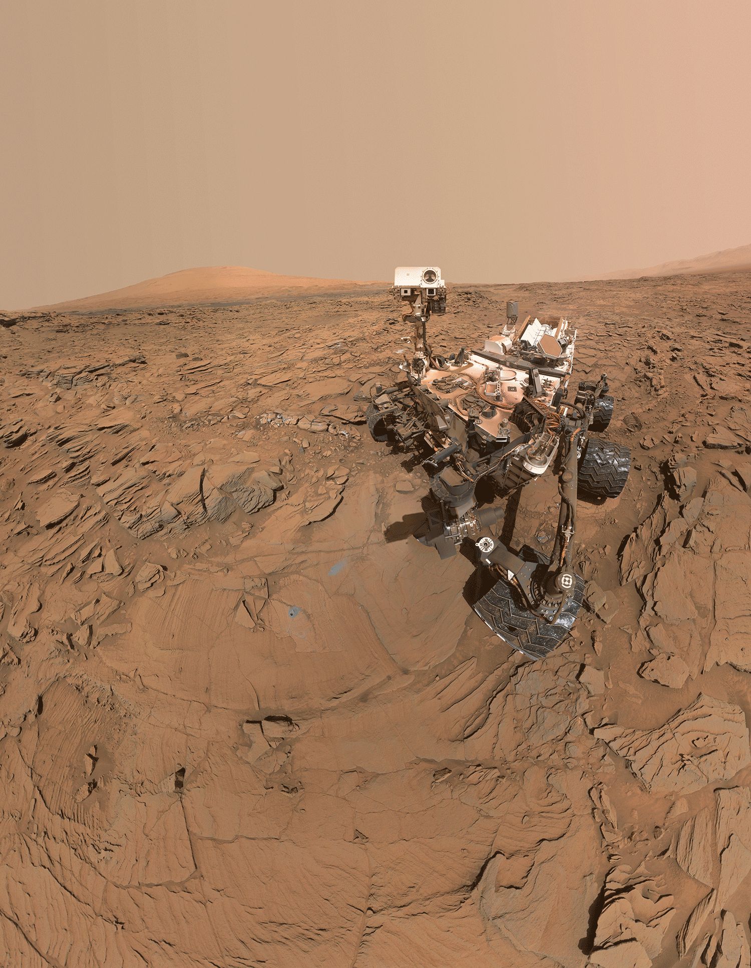 Mars, Curiosity Rover, 3000 Tage, NASA, Feier, 1500x1940 HD Handy