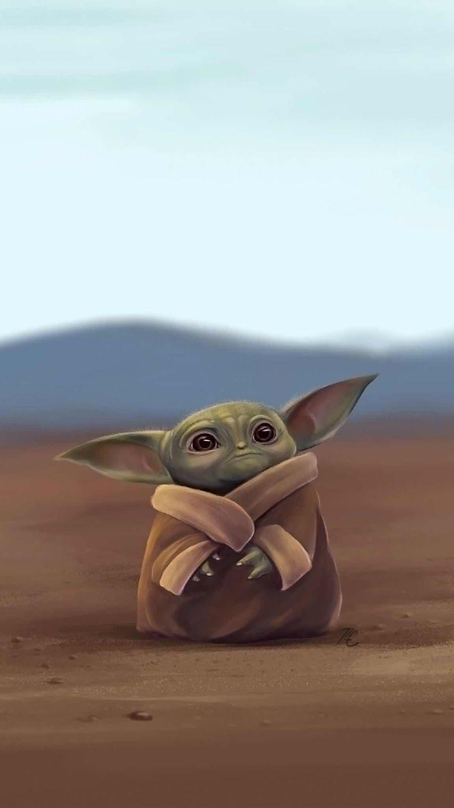 Baby Yoda, iPhone, Android, Hintergrund, Star Wars, 900x1600 HD Handy