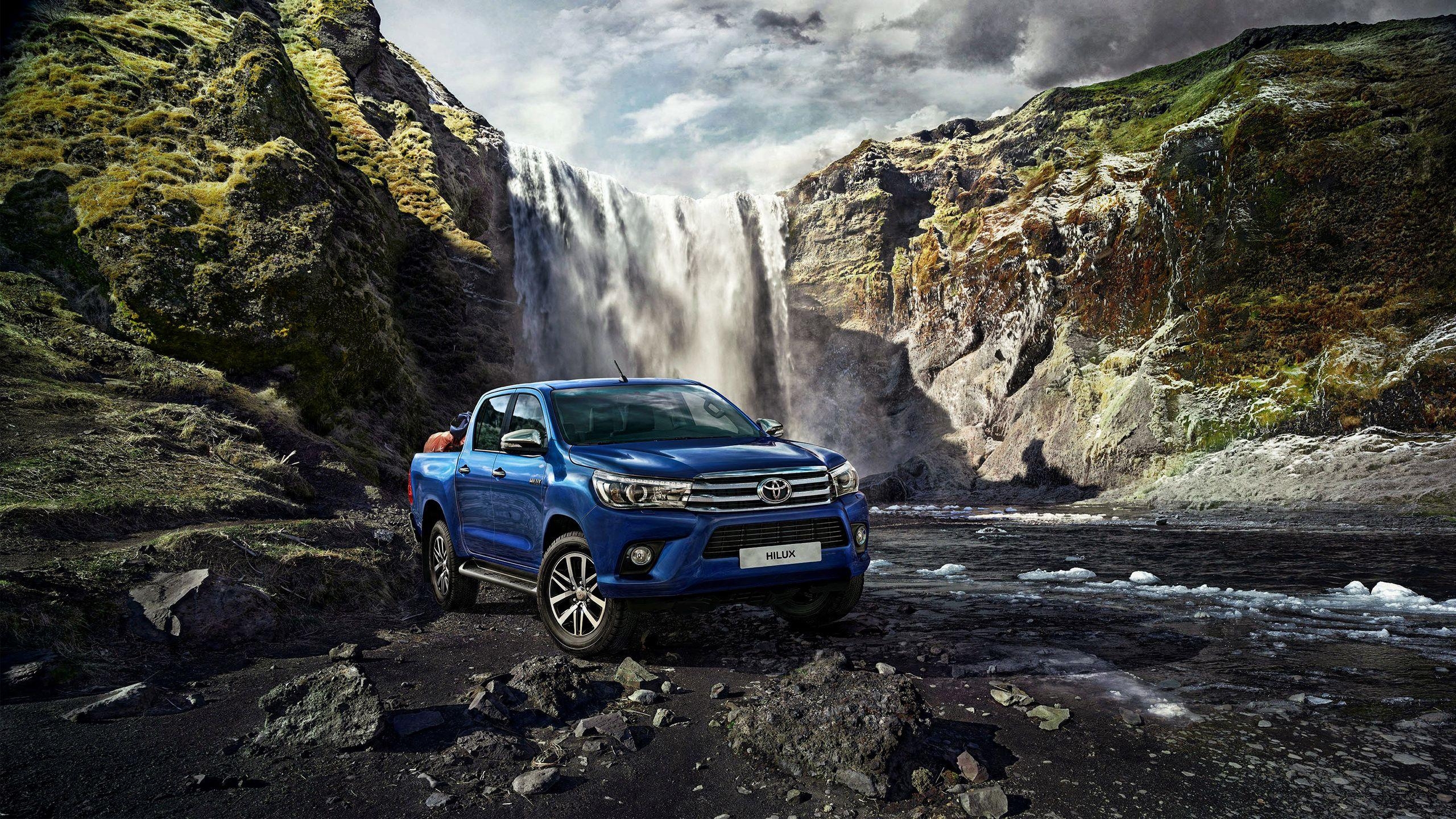 Toyota, Hilux, Auto HD, Offroad, Kraft, 2560x1440 HD Desktop