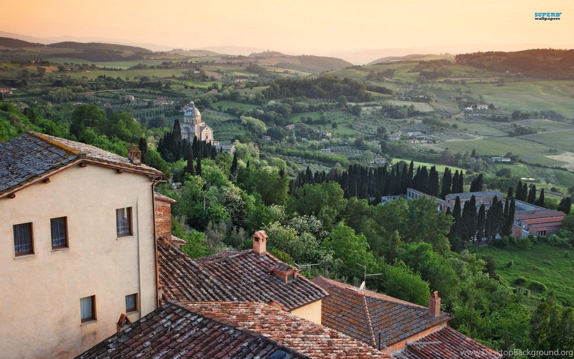 Siena, Reisen, Toskana, Montepulciano, Italien, 1920x1200 HD Desktop