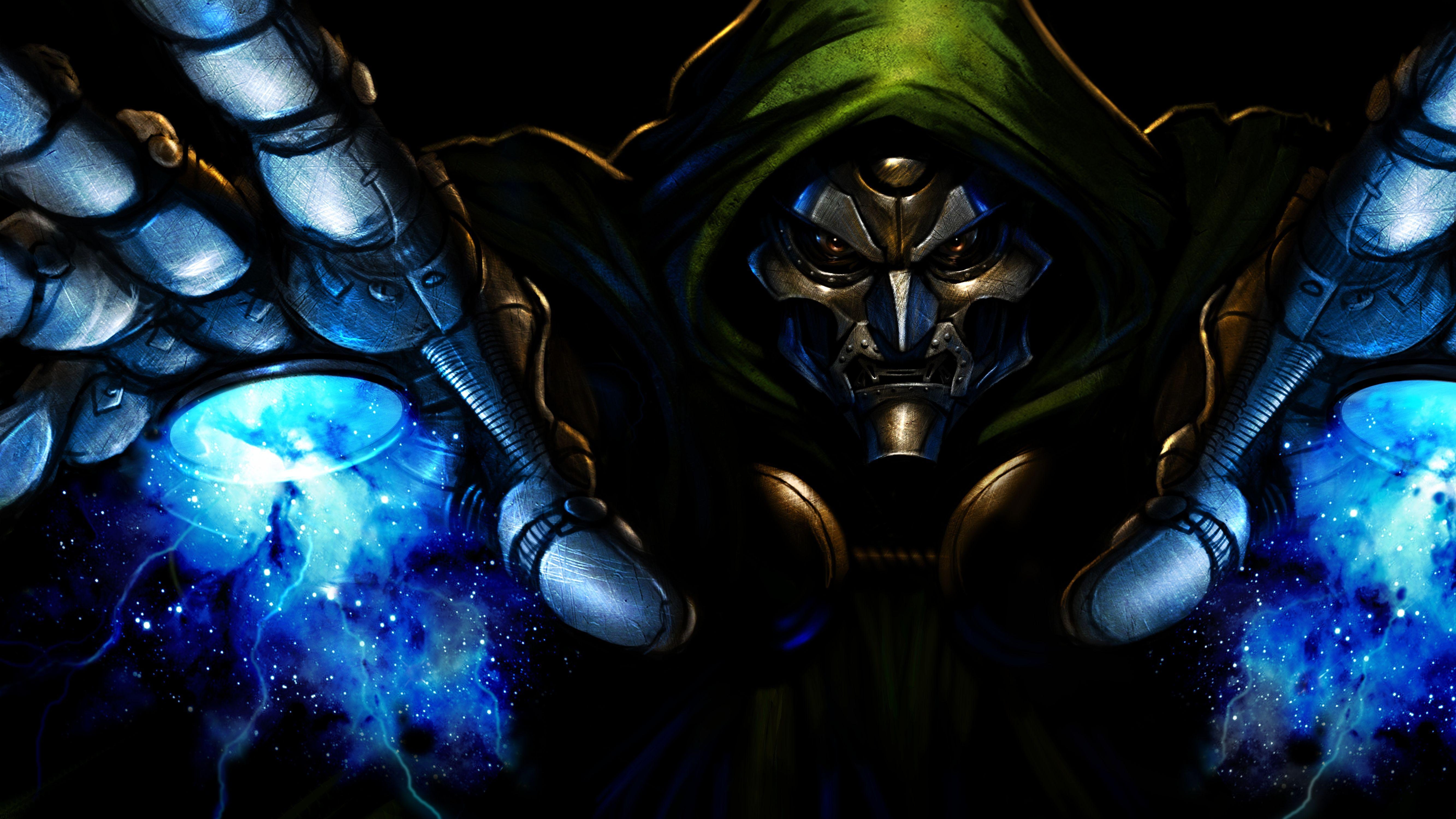 Dr. Doom, HD, Comic, Hintergrundbild, Superheld, 5340x3000 4K Desktop