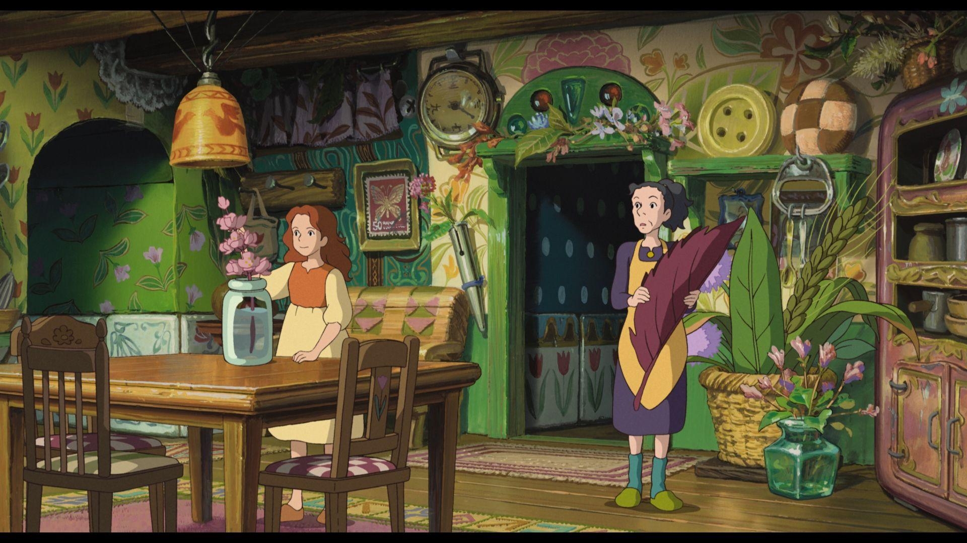 Geheime Welt Arrietty, Ghibli, Anime, Kunst, Studio, 1920x1080 Full HD Desktop