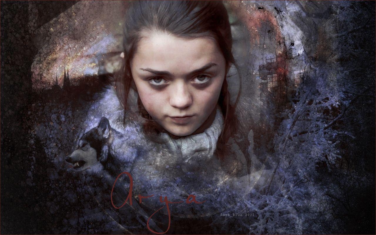 Arya Stark, Stark Haus, Winterfell, Game of Thrones, Norden, 1280x800 HD Desktop