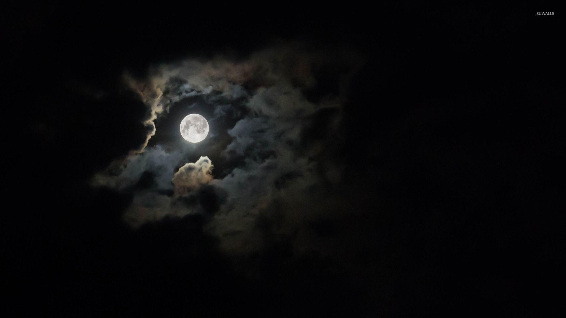 Vollmond, Weltall, Bilder, Himmel, Nacht, 1920x1080 Full HD Desktop