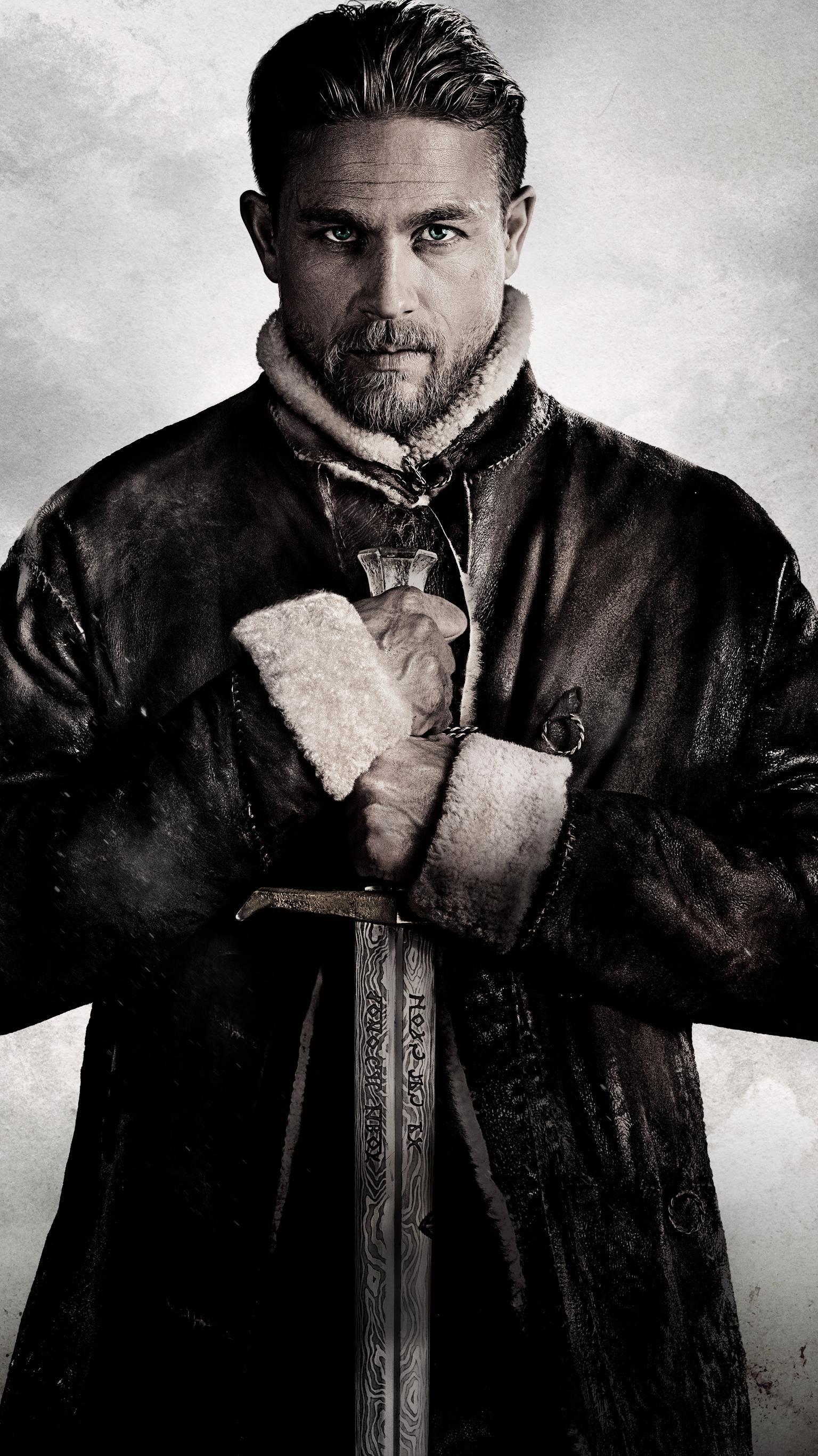 Charlie Hunnam, König Arthur, 2017, Handy, Hintergrund, 1540x2740 HD Handy