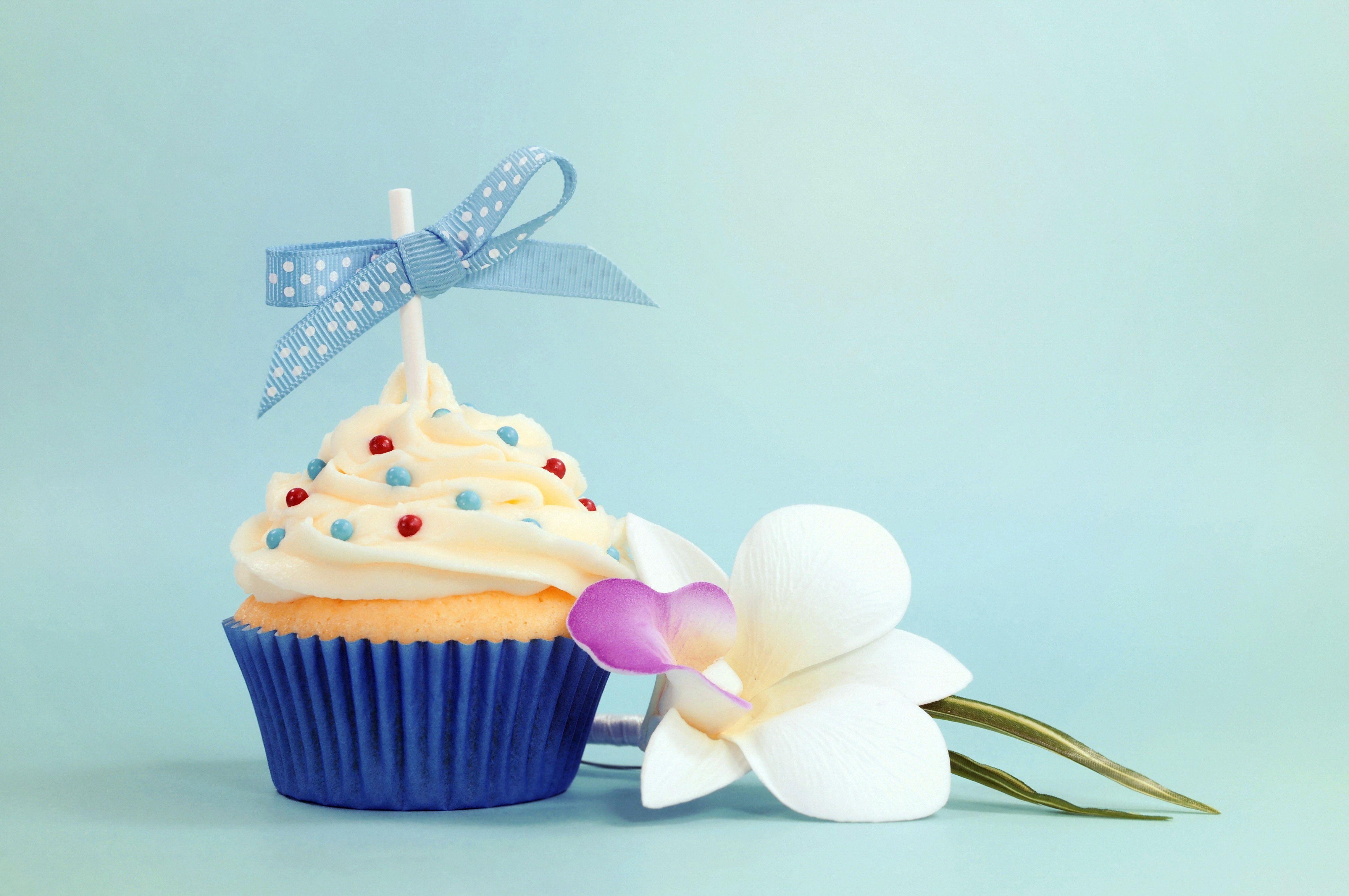 Cupcake, Baby, Dessert, Geburtstag, lecker, 4560x3030 4K Desktop