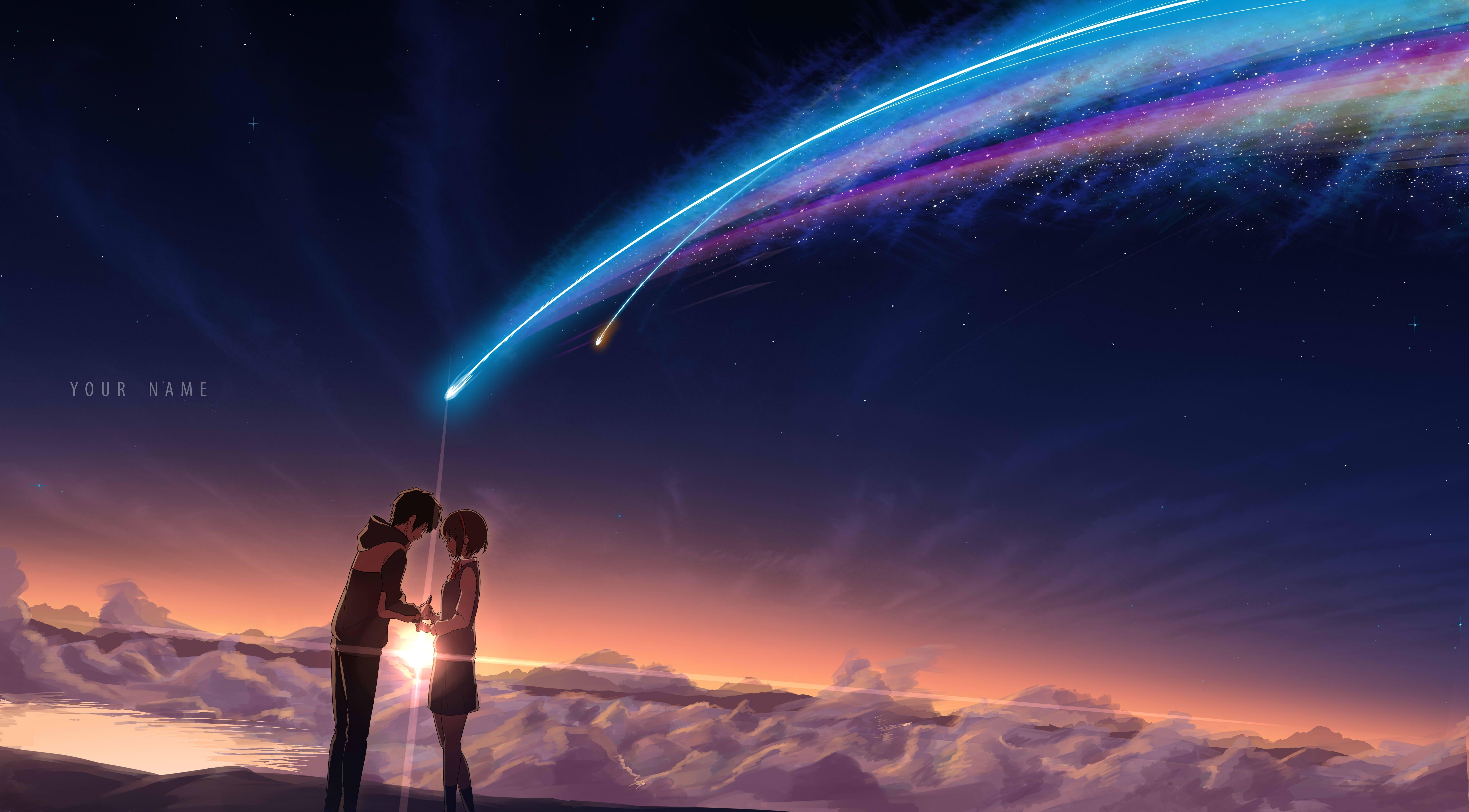 Your Name, Anime, HD Bild, Makoto Shinkai, Filmhintergrund, 7020x3880 4K Desktop