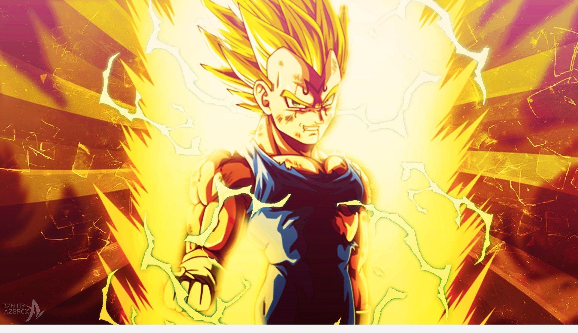 Majin Vegeta, Dragon Ball, Anime, Hochauflösend, Hintergrund, 1920x1110 HD Desktop