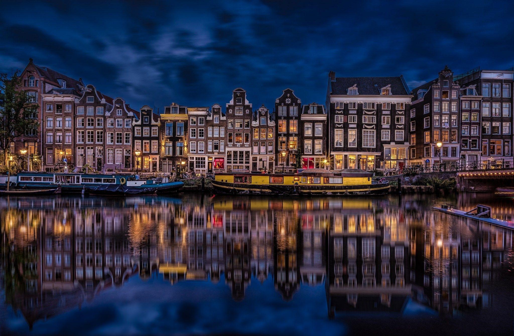 Amsterdam, Widescreen, Reise, Menschgemacht, Holland, 2050x1350 HD Desktop