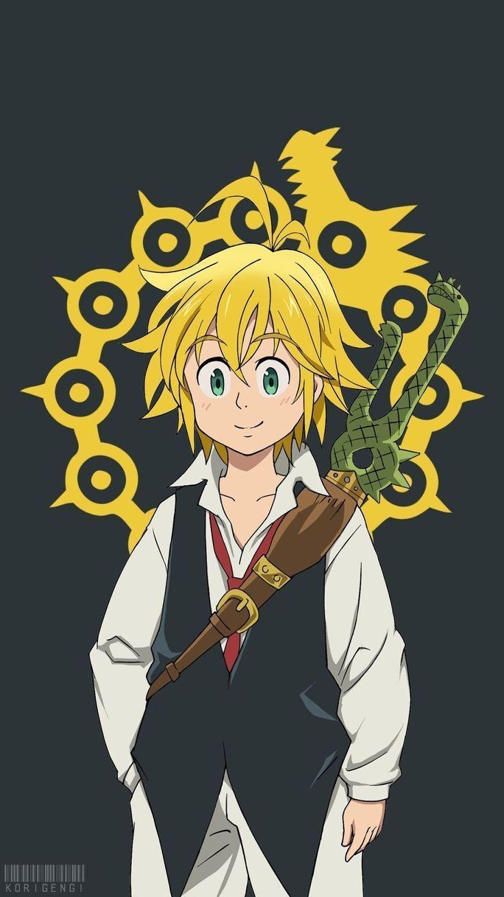 Meliodas, V2, Anime, Zeichnung, Künstlich, 740x1310 HD Handy