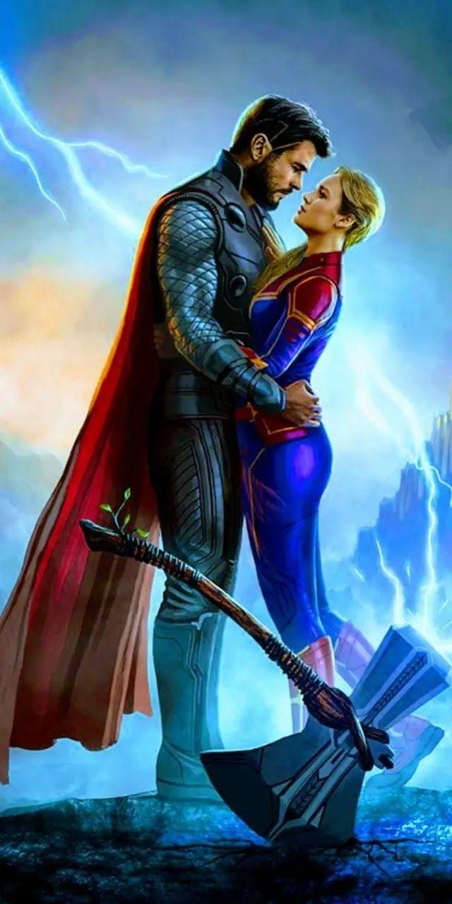 Captain Marvel, Superheldin, Fotos, Marvel, Comics, 640x1280 HD Handy