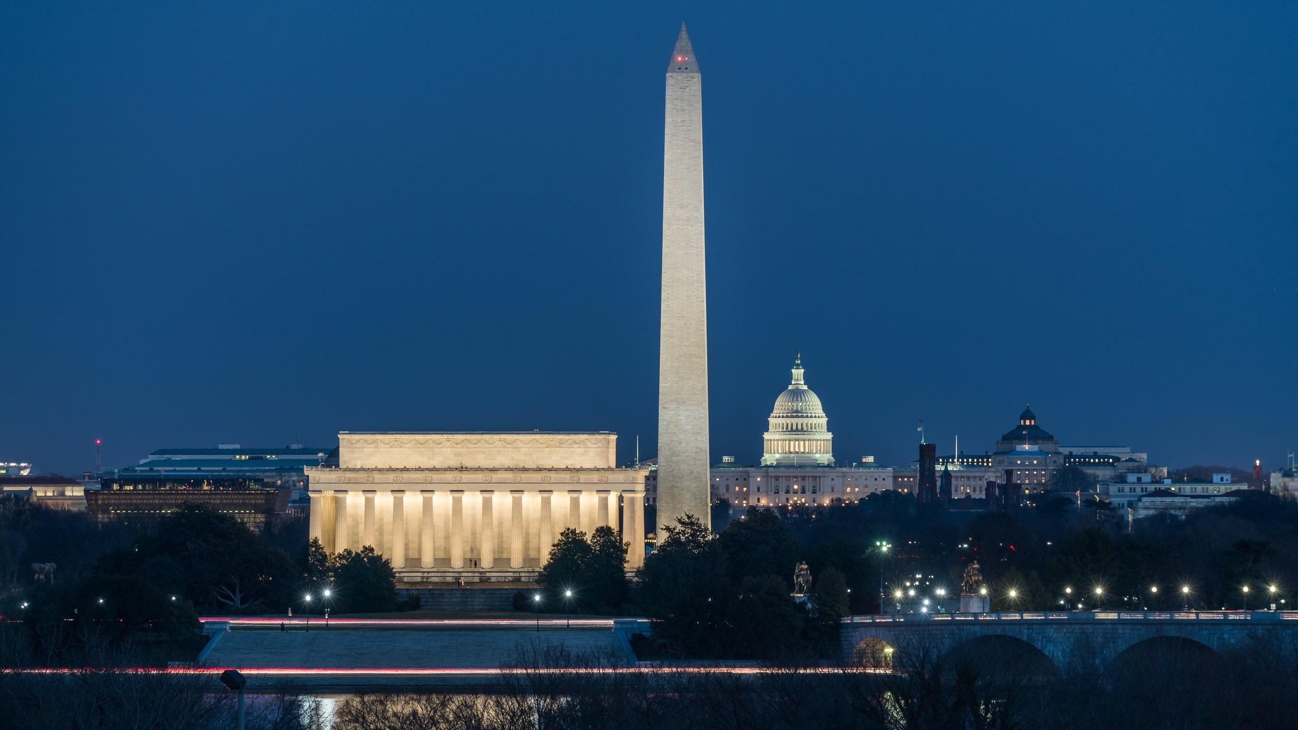 Washington Monument, Architektur, Design, Washington DC, Reisen, 2560x1440 HD Desktop