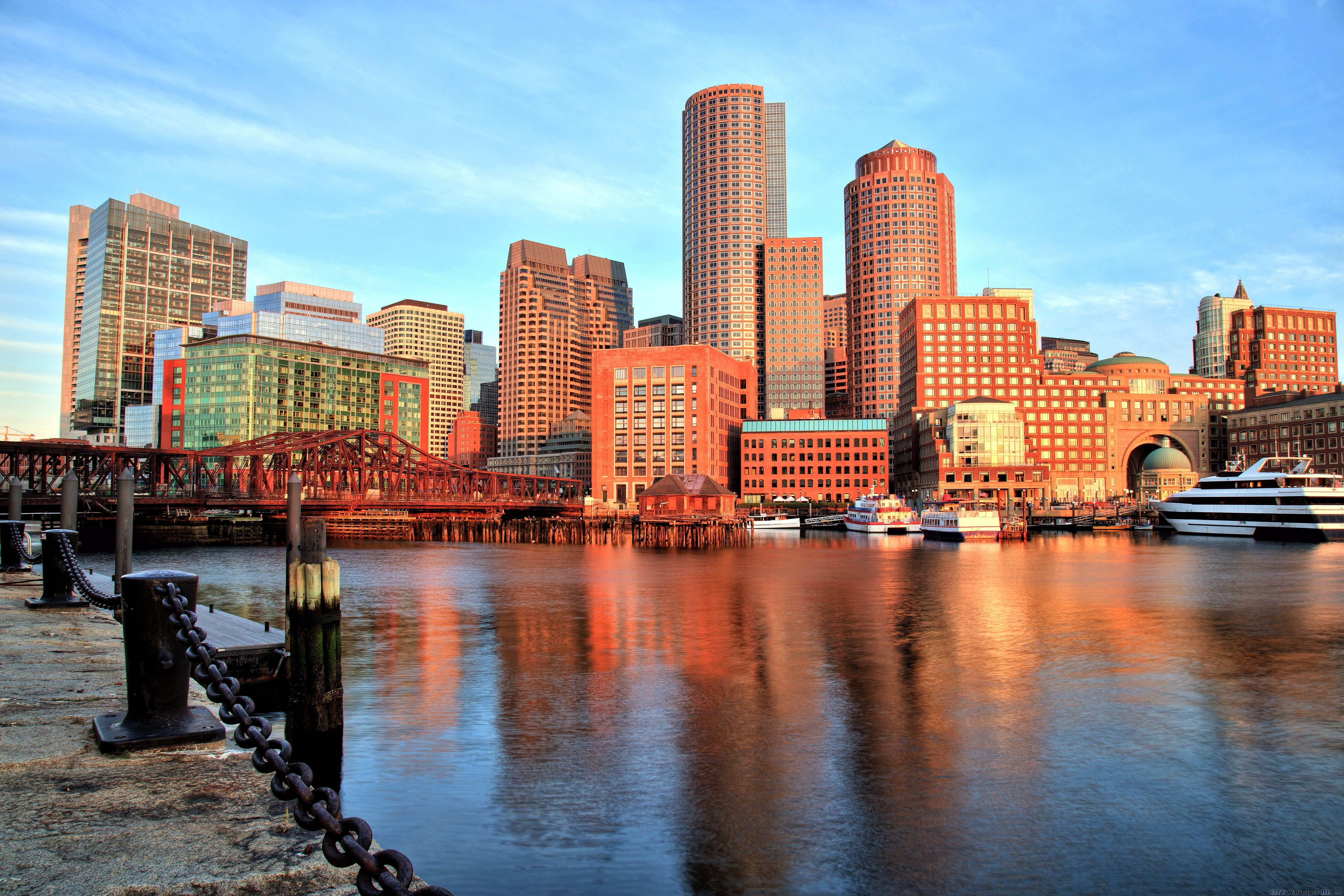 Boston, Widescreen, Städte, Welt, Reisen, 5480x3650 4K Desktop