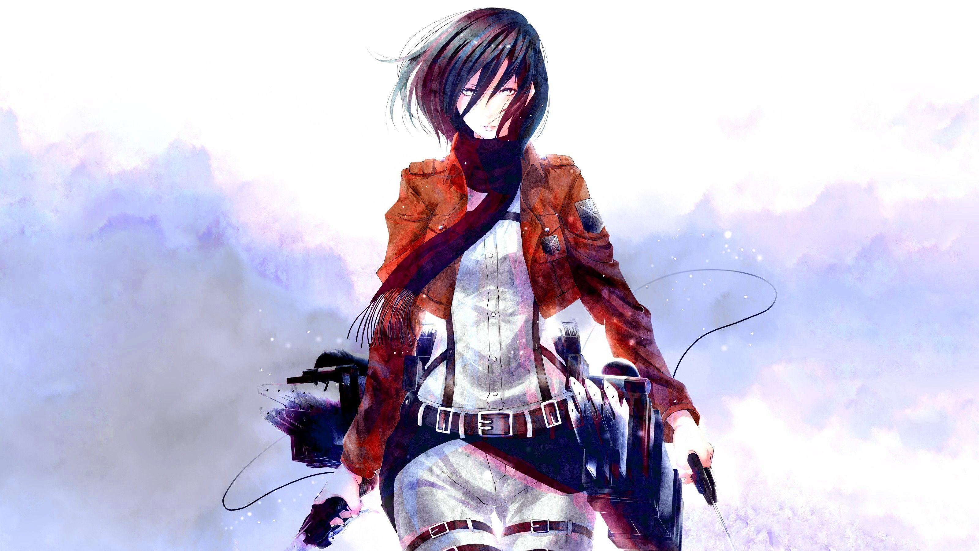 Levi Ackerman, Anime, Mikasa, HD Hintergrund, Shingeki, 3200x1800 HD Desktop