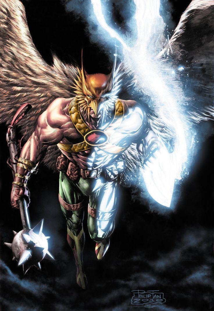 Hawkman, DC Comics, Superhelden, Bösewichte, Universum, 740x1070 HD Handy