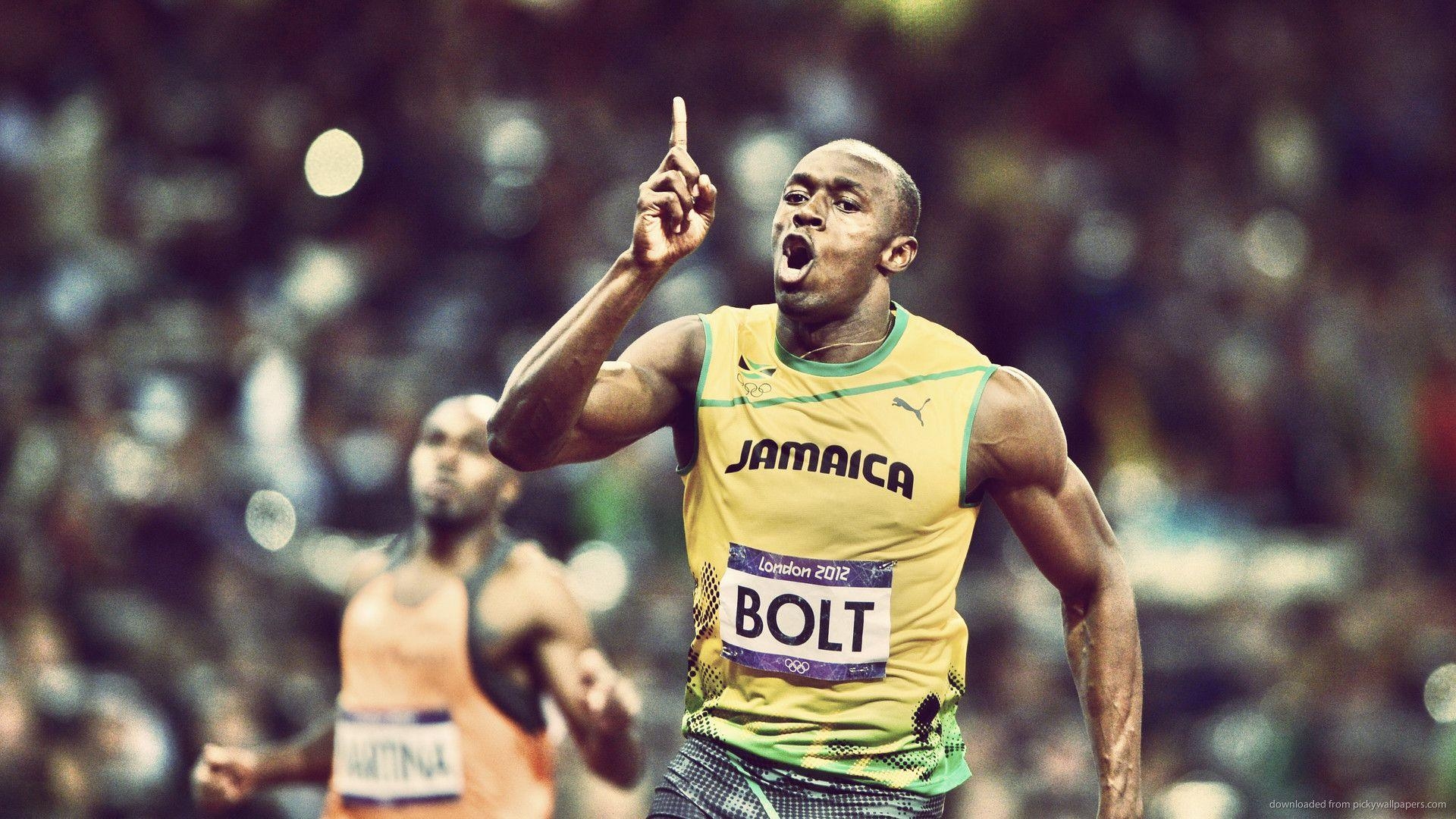 Usain Bolt, blitzschnell, Gewinn, Erfolg, Leichtathletik, 1920x1080 Full HD Desktop