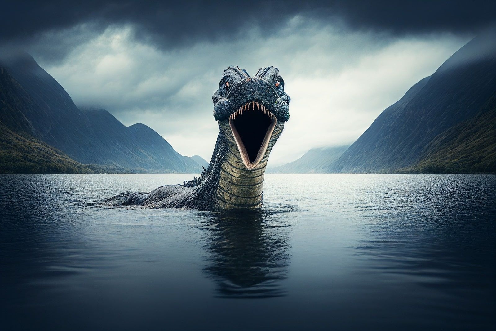 Loch Ness, Monster, Amerikanische, Cousin, Champ, 1600x1070 HD Desktop