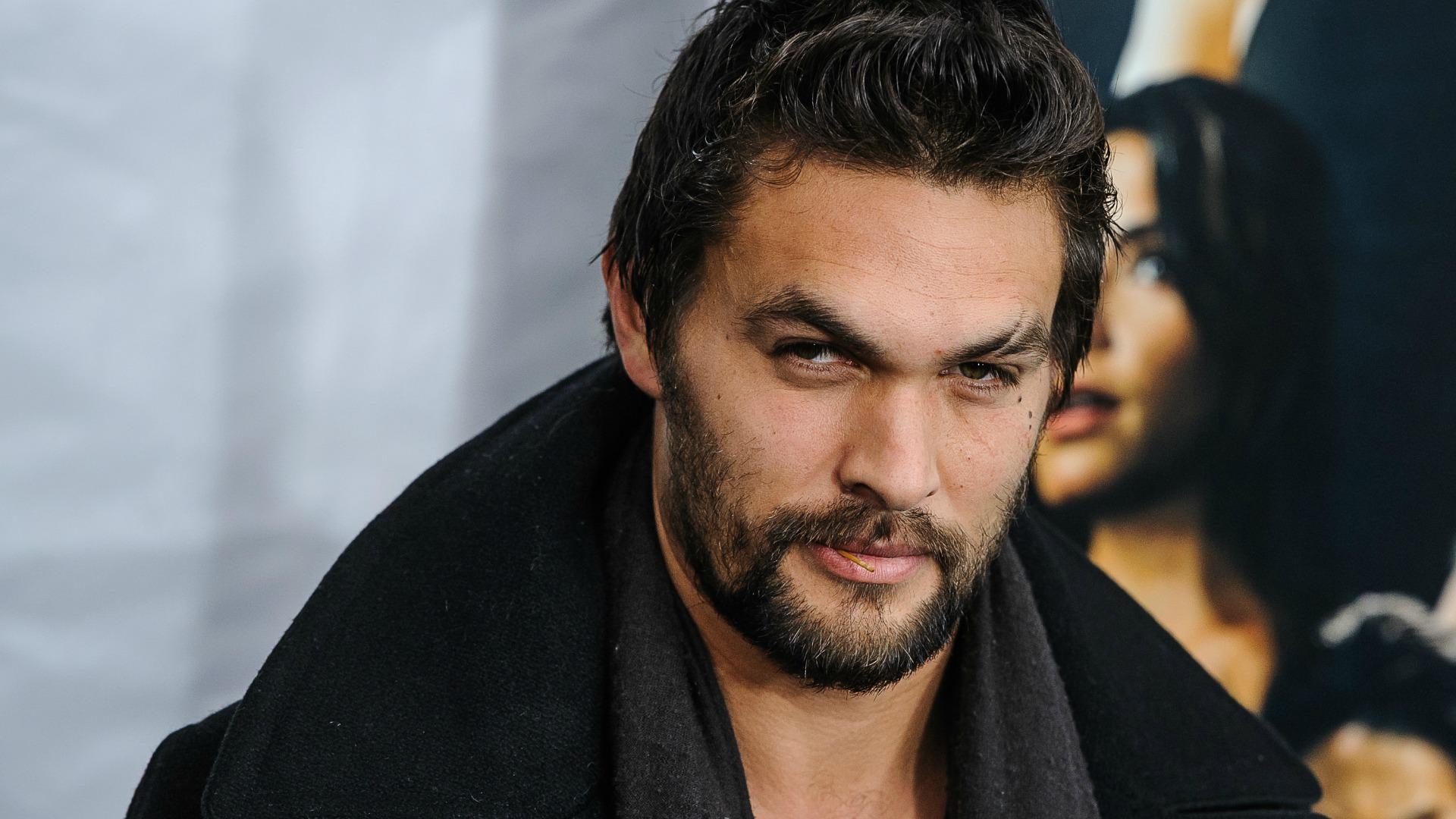 Jason Momoa, Hintergrund, Schauspieler, Hollywood, Portrait, 1920x1080 Full HD Desktop