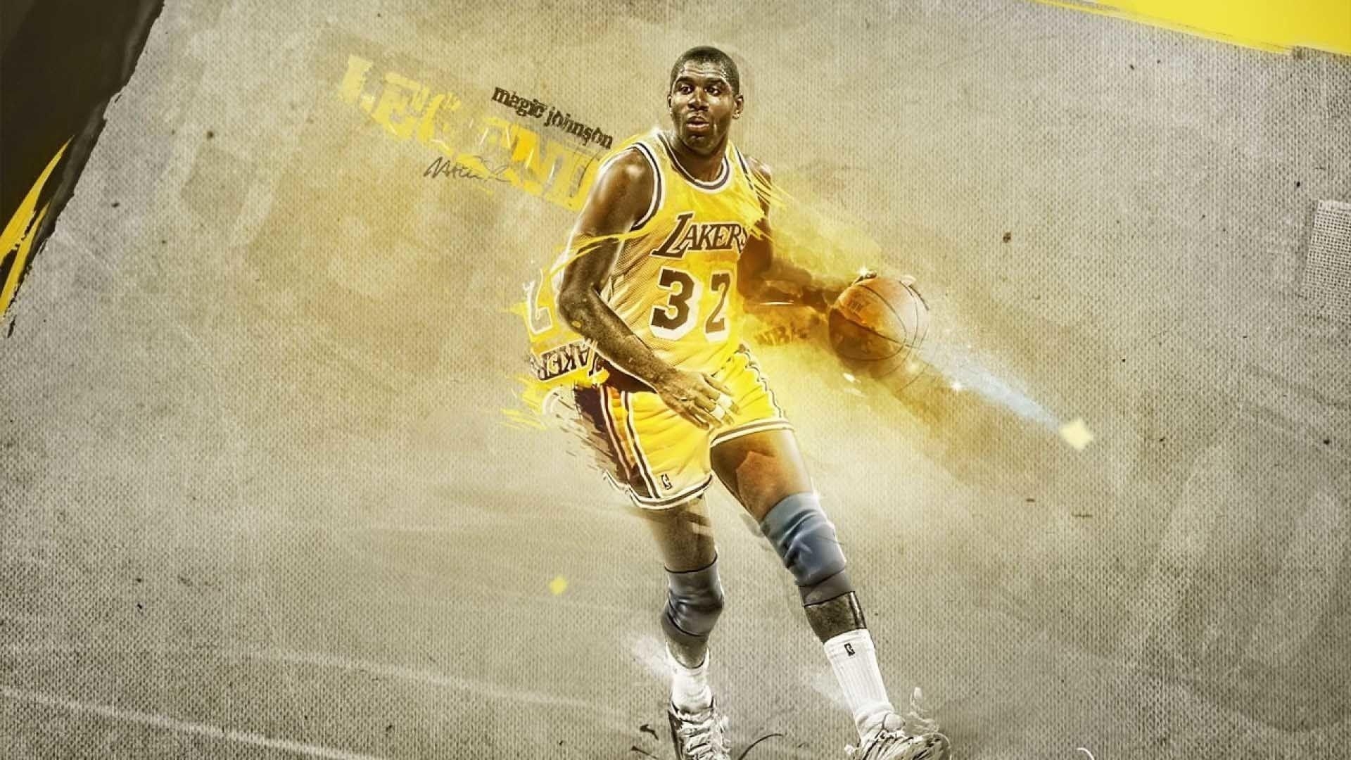 Magic Johnson, HD, Sport, Basketballer, Legende, 1920x1080 Full HD Desktop