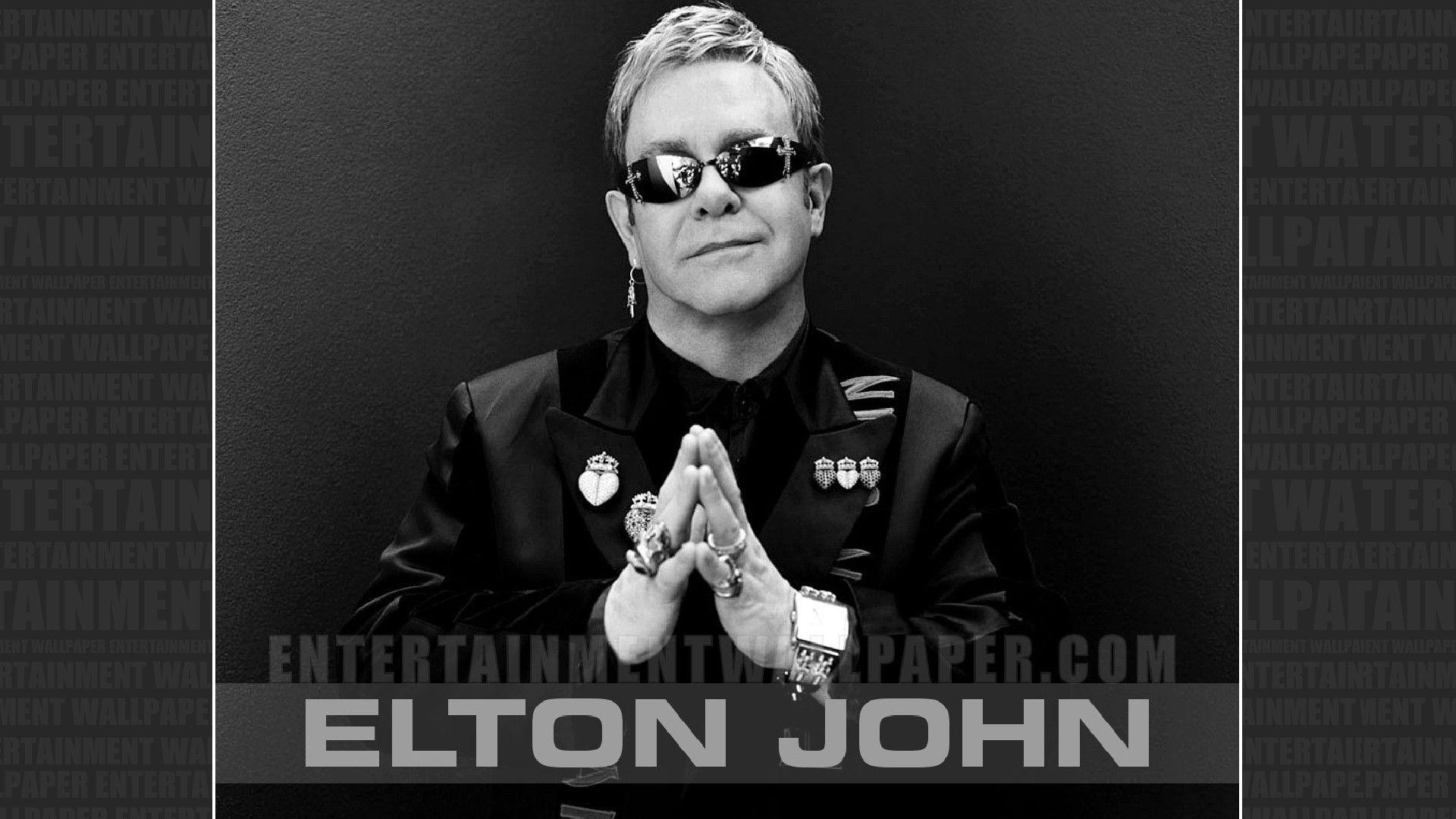 Elton John, Musikkünstler, Poster, Glam, Bühnenpräsenz, 1920x1080 Full HD Desktop