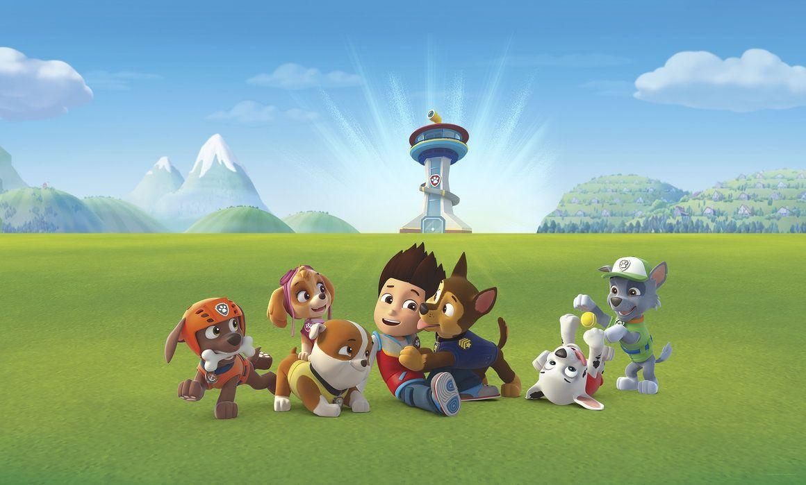 Paw Patrol, Dienst, Abenteuer, Cartoons, Team, 1160x700 HD Desktop