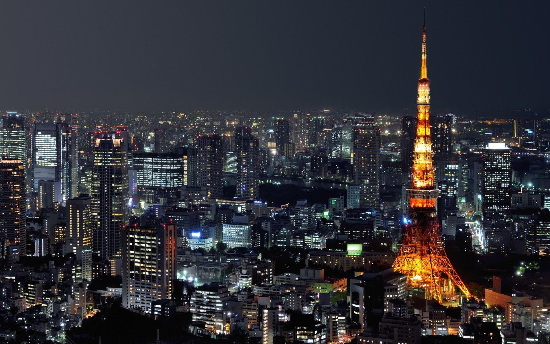 Tokyo, Japan, 1920x1080, Skyline, Stadtbild, 1920x1200 HD Desktop