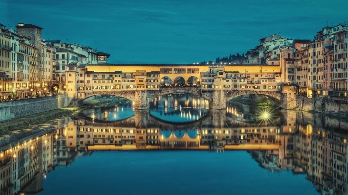 Reisen, Ponte Vecchio, Beste, Bild, Italien, 1200x680 HD Desktop