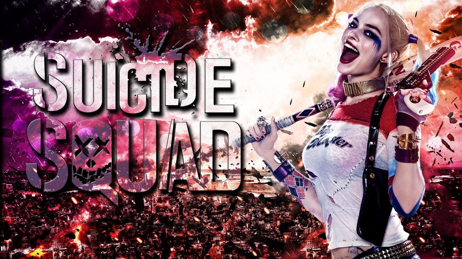 Suicide Squad, Harley Quinn, Margot Robbie, Kostenlos, Herunterladen, 1920x1080 Full HD Desktop