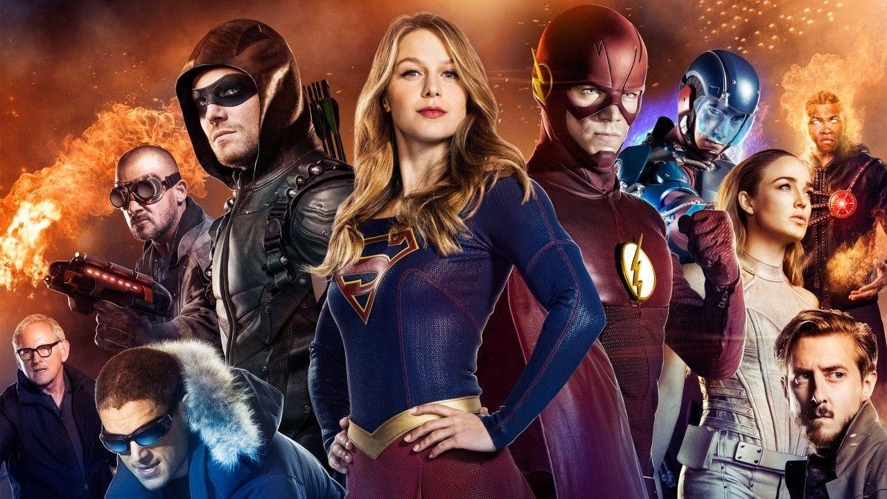 DC Comics, Arrow, Supergirl, The Flash, Legenden, 1280x720 HD Desktop